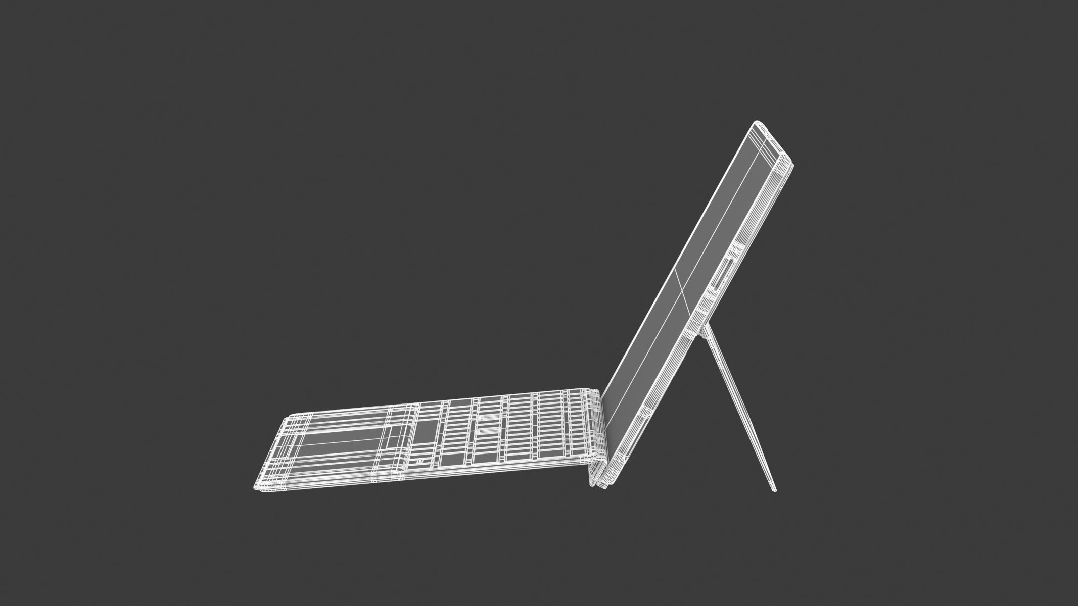 Microsoft Surface Pro 9 White 3D model_26