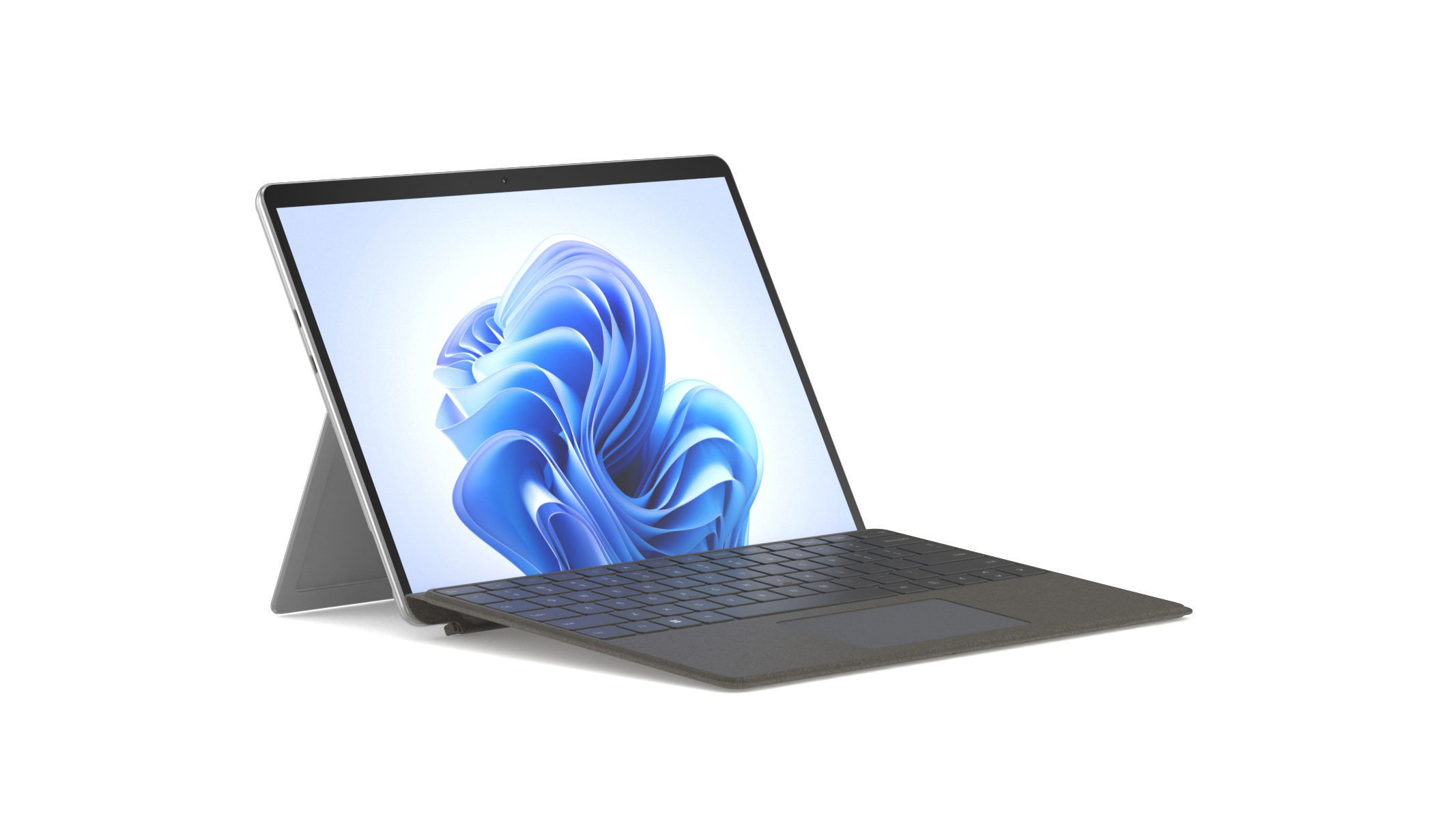 Microsoft Surface Pro 9 White 3D model_1