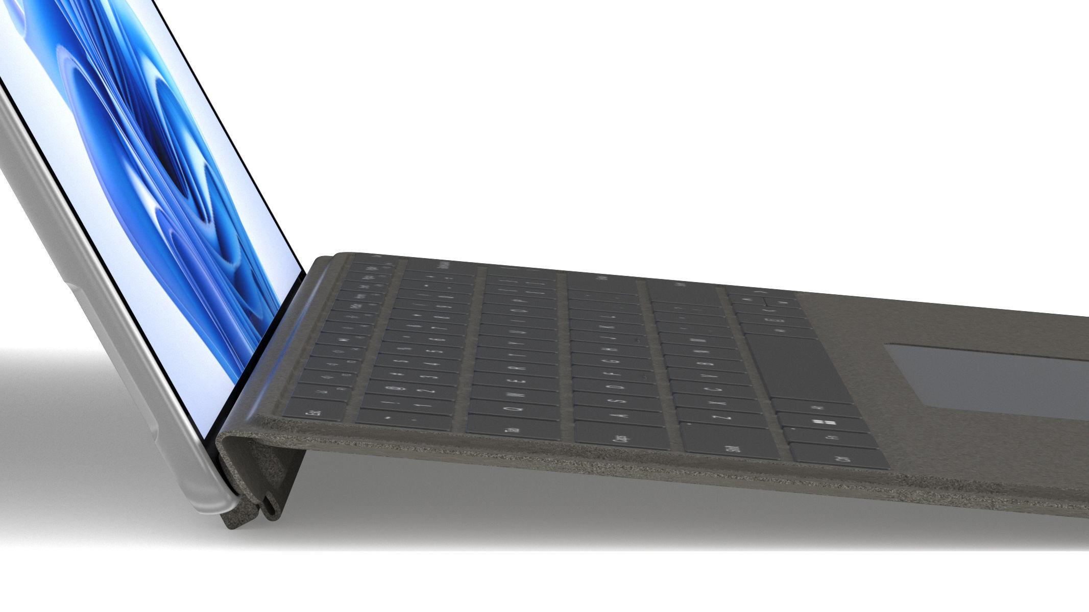 Microsoft Surface Pro 9 White 3D model_11