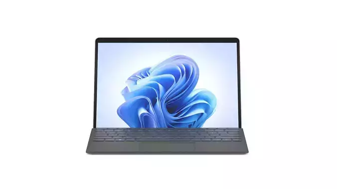 Microsoft Surface Pro 9 White 3D model Microsoft Surface Pro 9 White 3D model