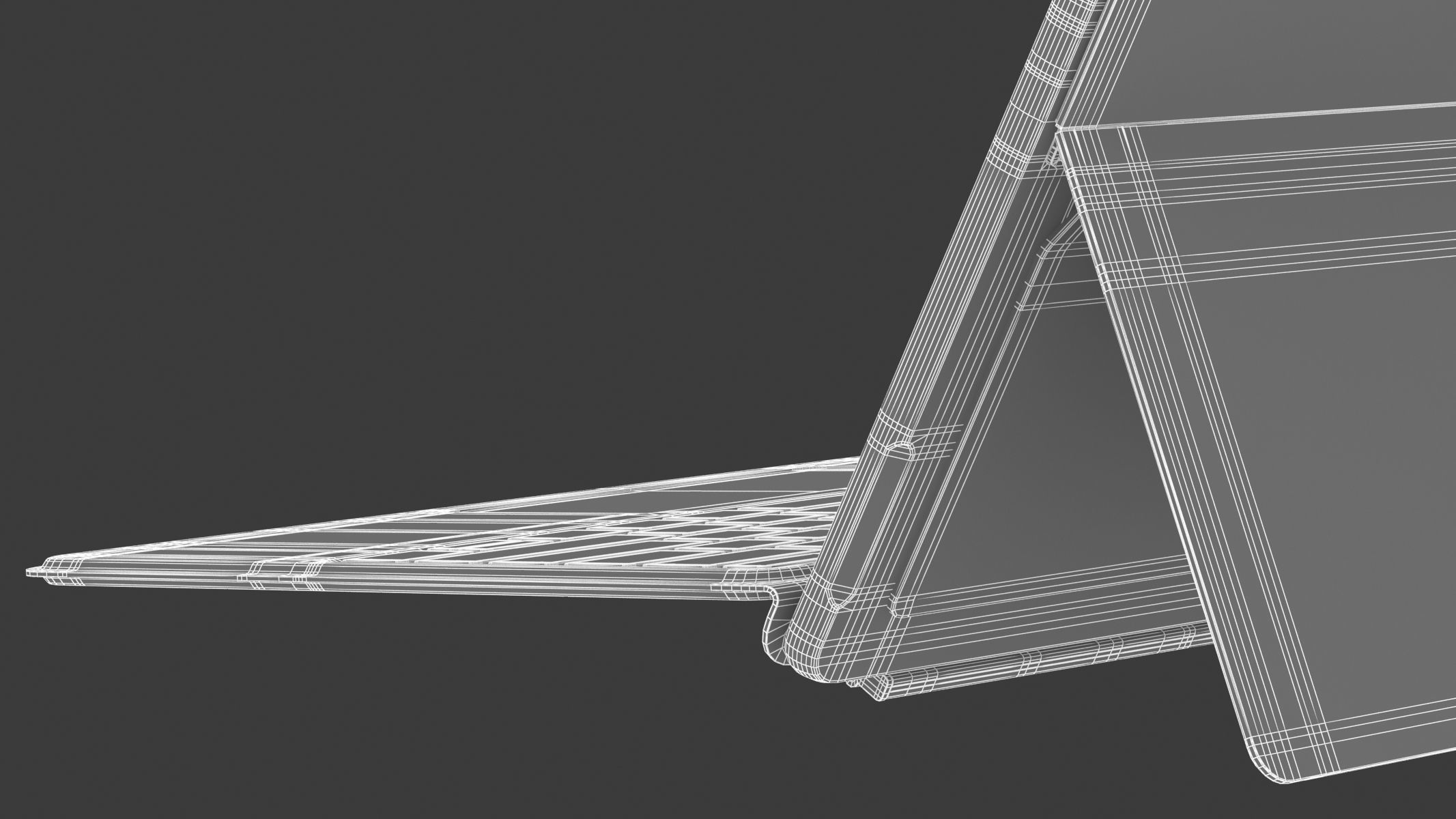 Microsoft Surface Pro 9 White 3D model_34