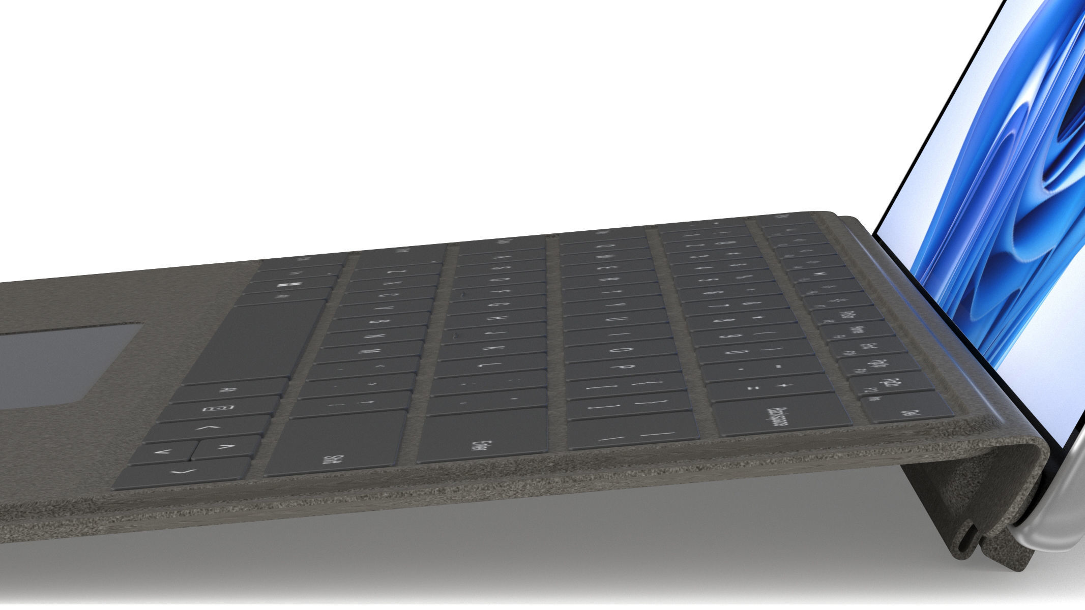 Microsoft Surface Pro 9 White 3D model_15