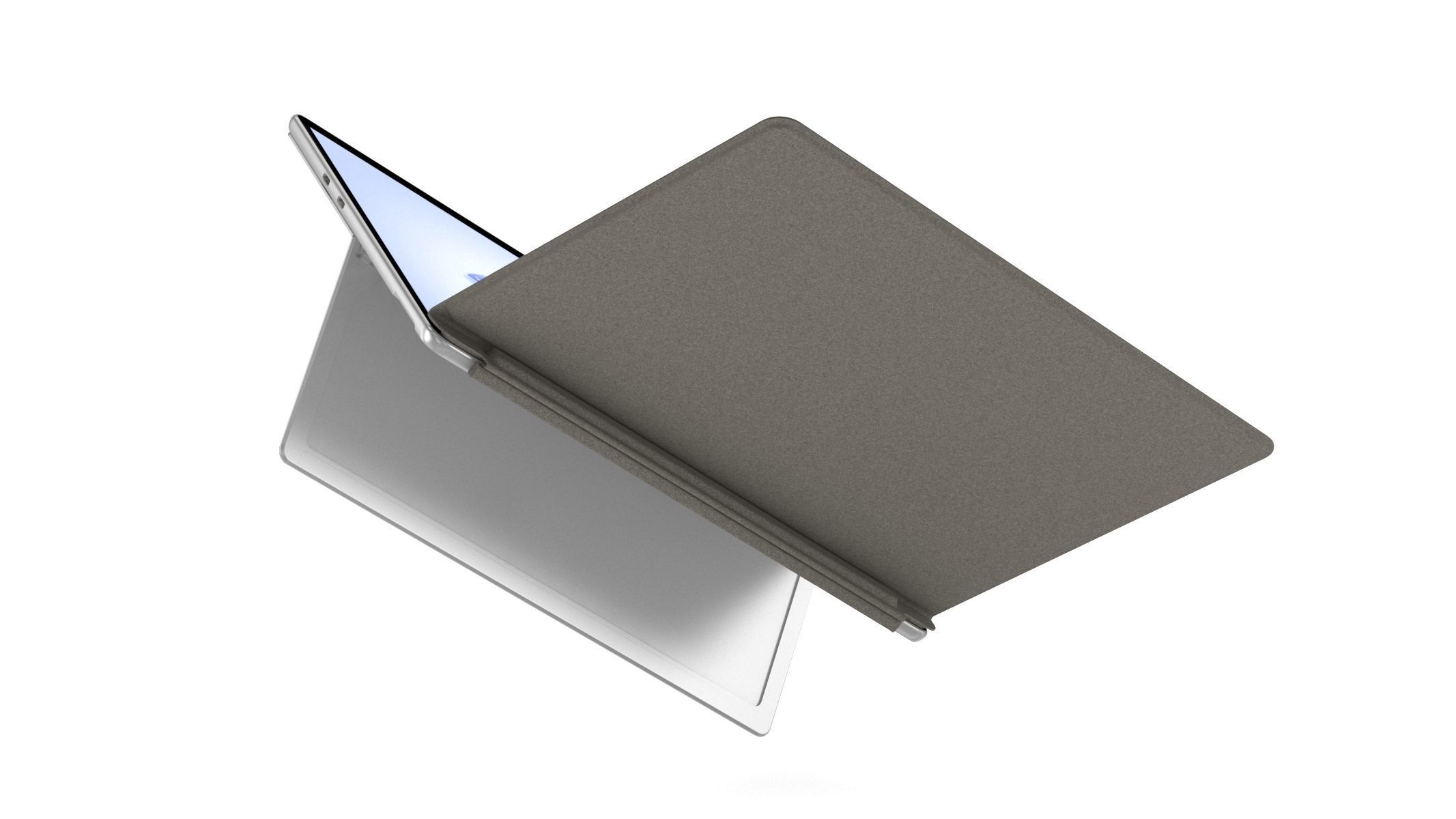 Microsoft Surface Pro 9 White 3D model_9