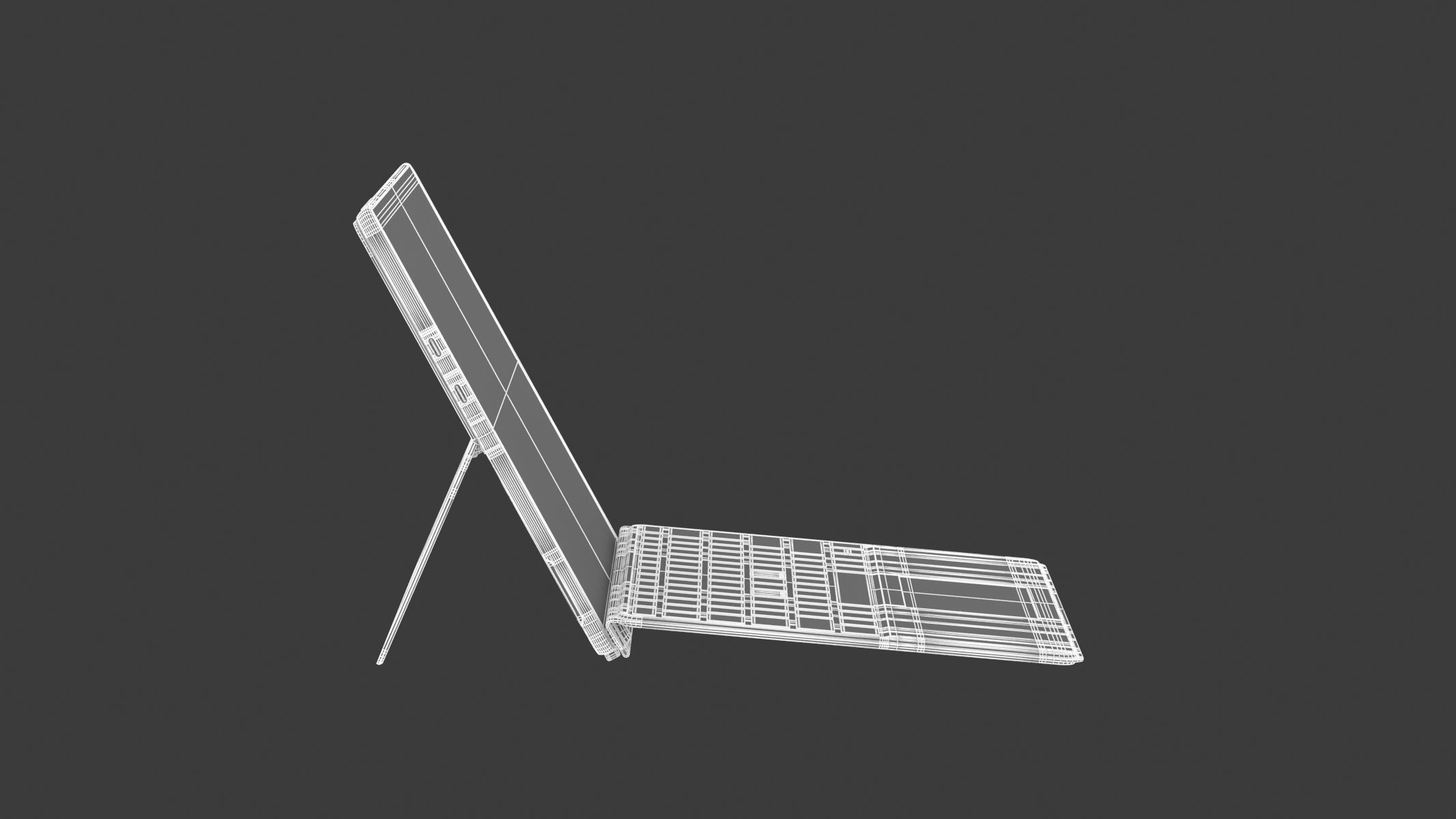Microsoft Surface Pro 9 White 3D model_22