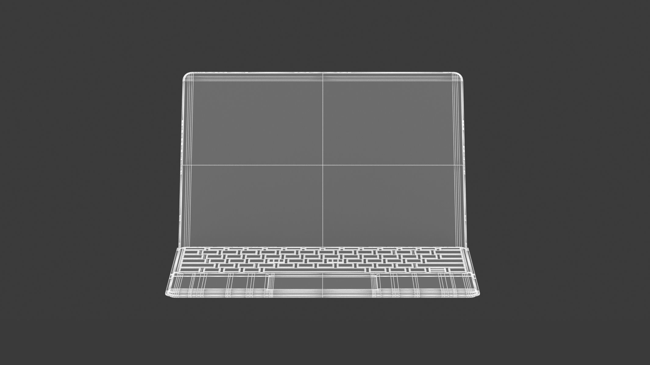 Microsoft Surface Pro 9 White 3D model_20
