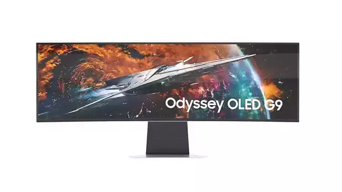 Samsung Odyssey OLED G9 G95SC 49 Inches 3D model