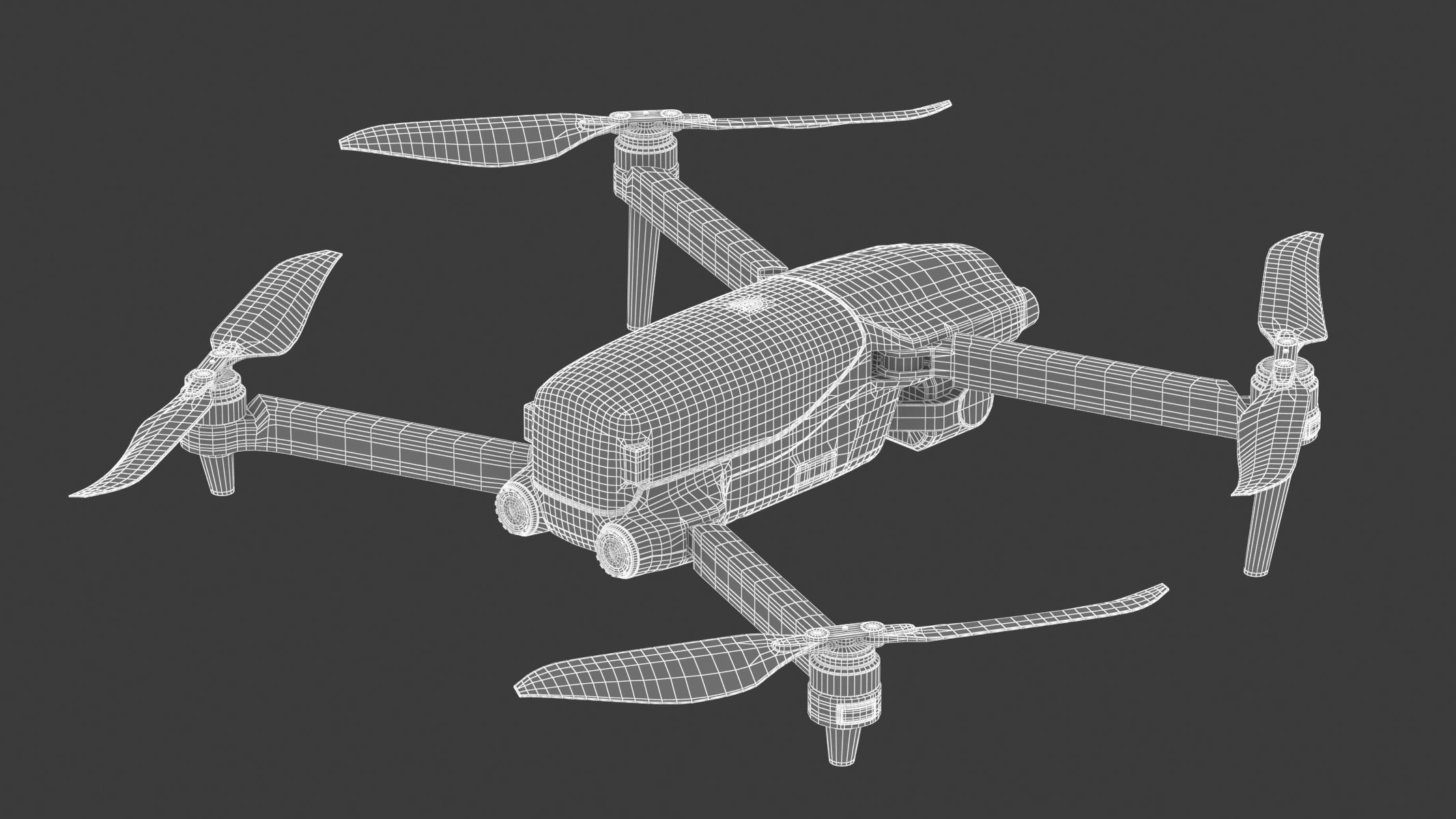Autel Robotics Evo Lite Plus 3D model_23