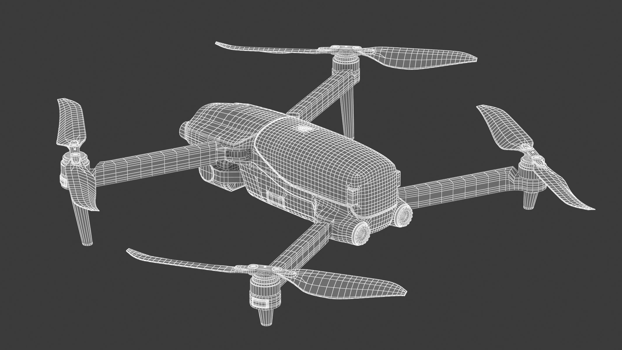 Autel Robotics Evo Lite Plus 3D model_25