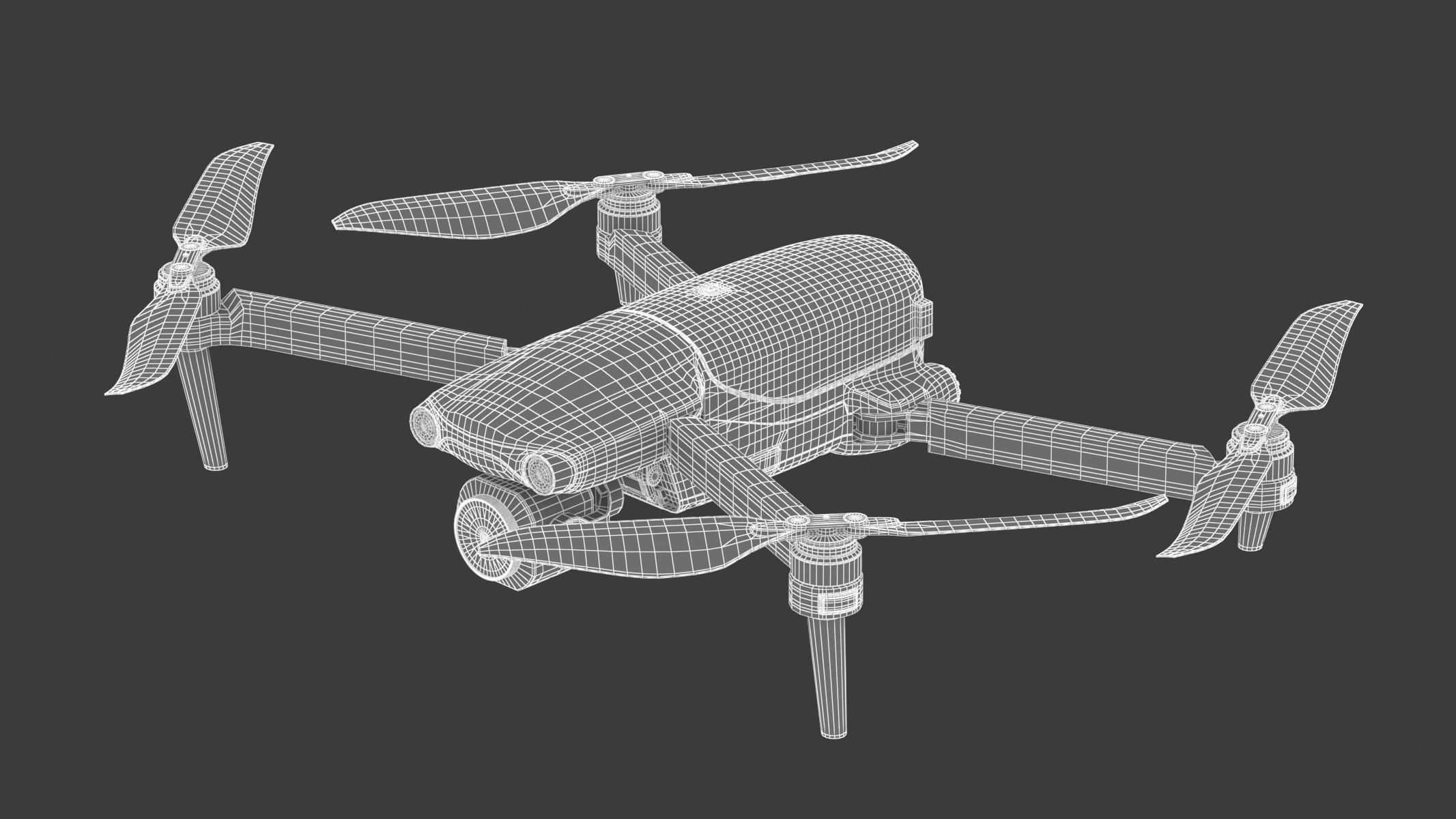 Autel Robotics Evo Lite Plus 3D model_27