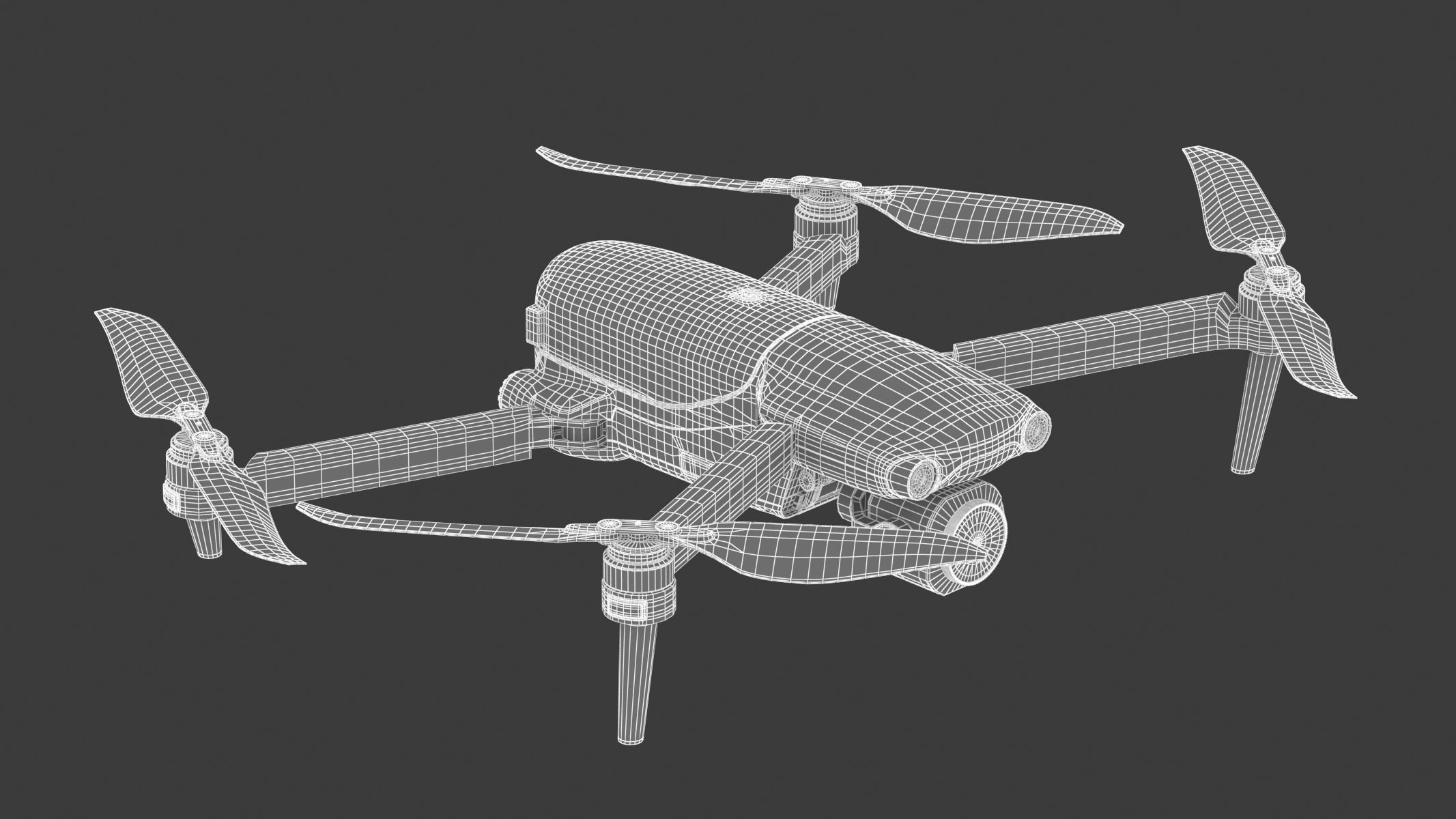 Autel Robotics Evo Lite Plus 3D model_21