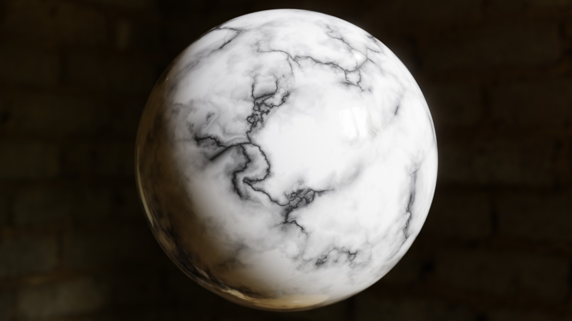 Procedural White Marble Material - Seamless Shader Texture_5