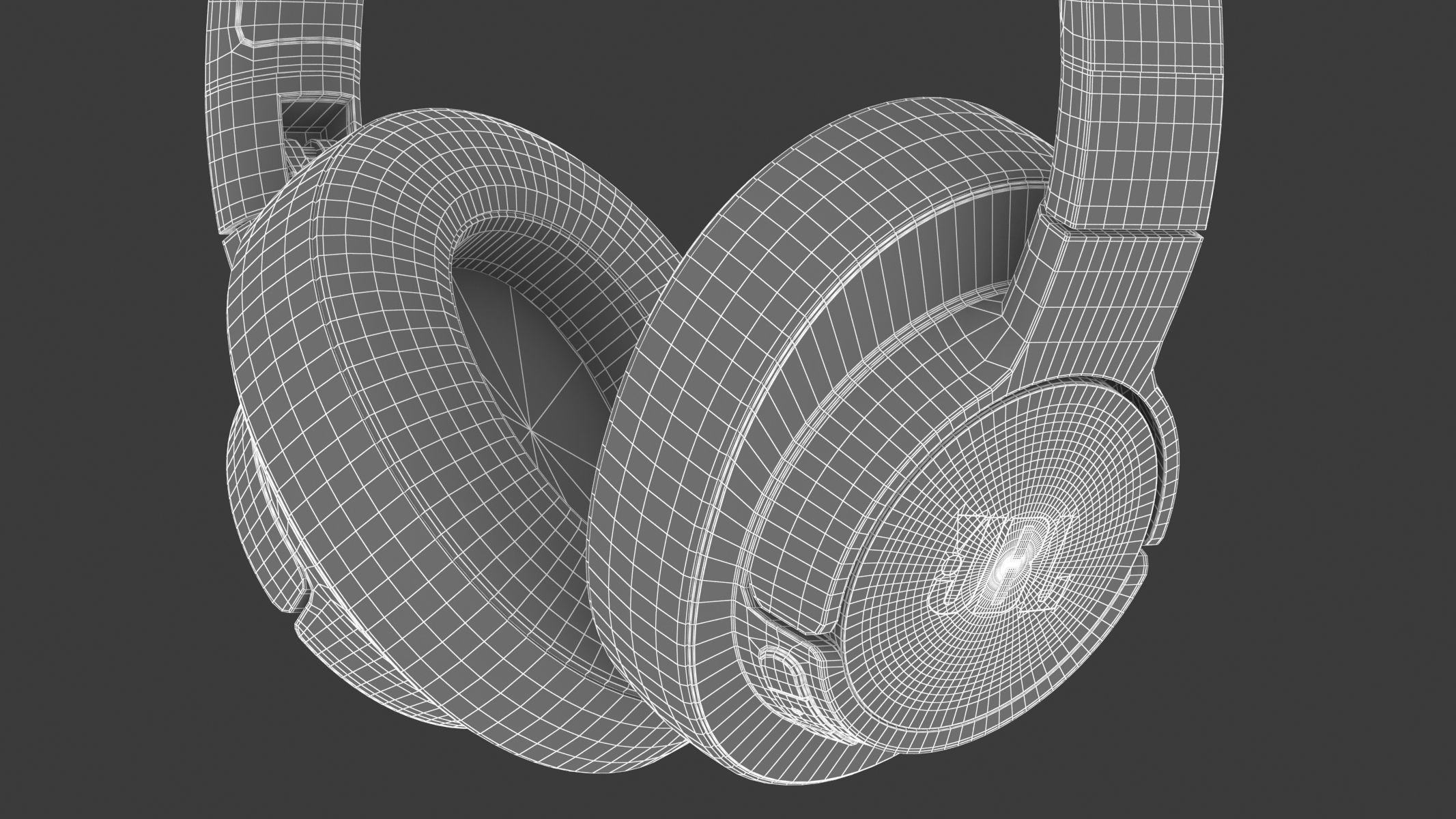 JBL Tune 720BT Black 3D model_33