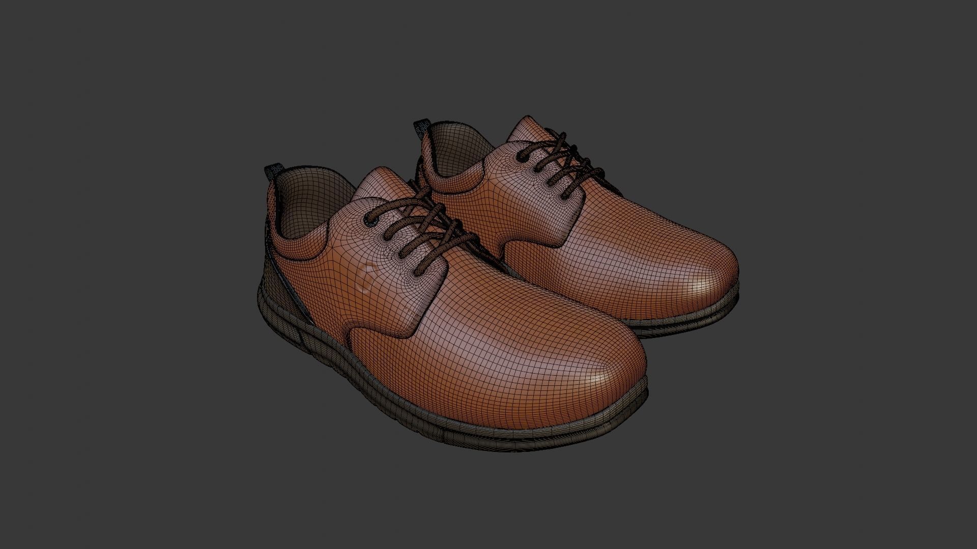 Zero Gravity Sneakers 3D Model Low-poly 3D model_6