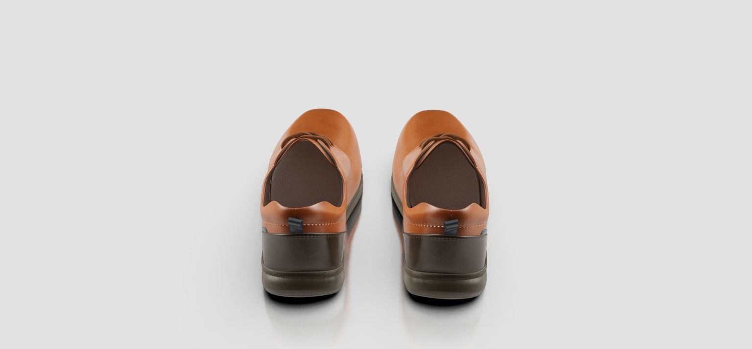 Zero Gravity Sneakers 3D Model Low-poly 3D model_3