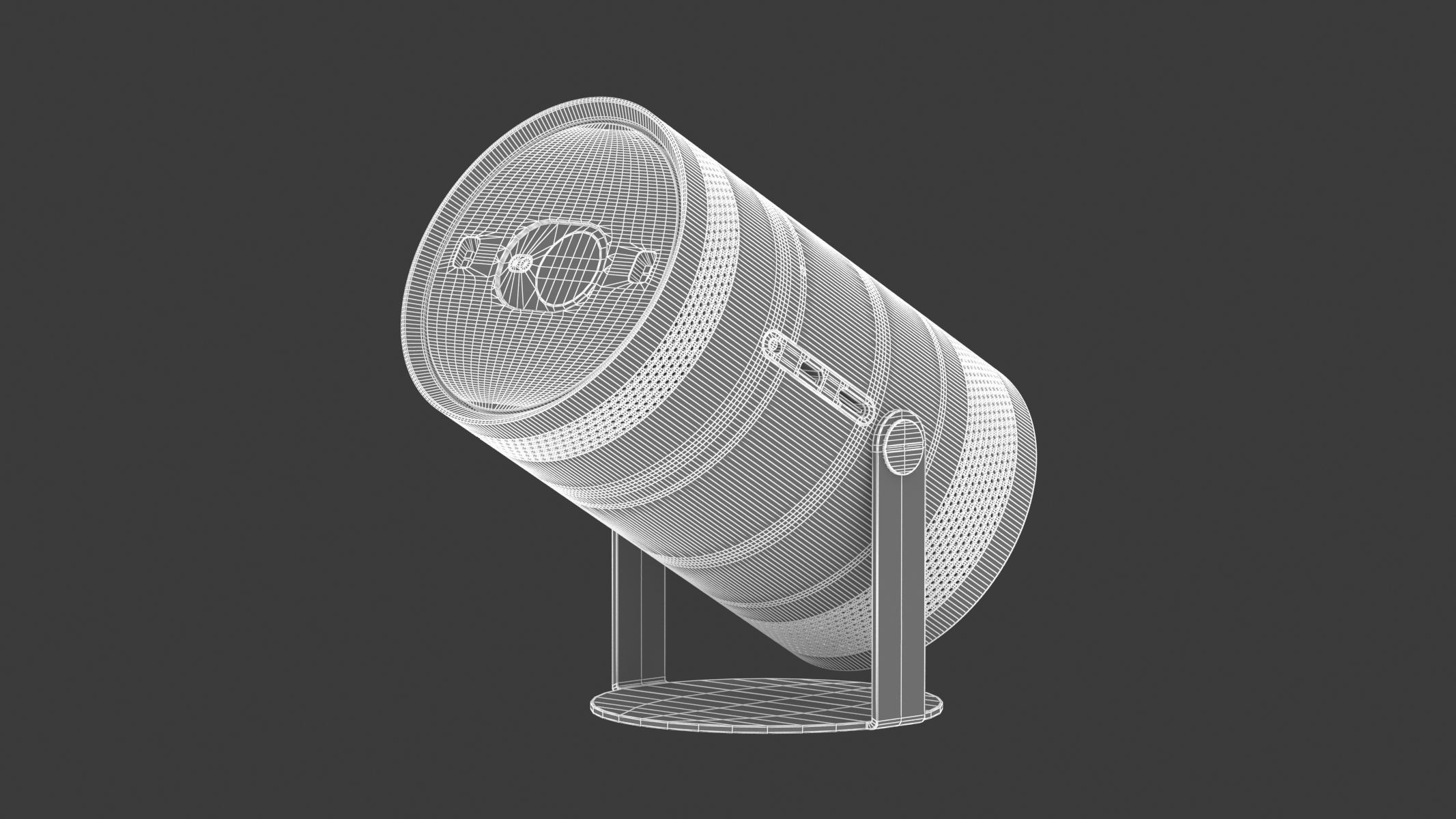 Samsung The Freestyle 2nd Gen with Gaming Hub 3D model_27