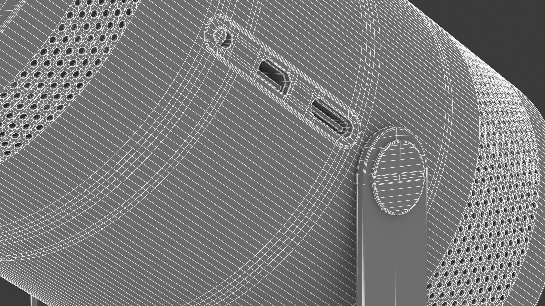 Samsung The Freestyle 2nd Gen with Gaming Hub 3D model_37