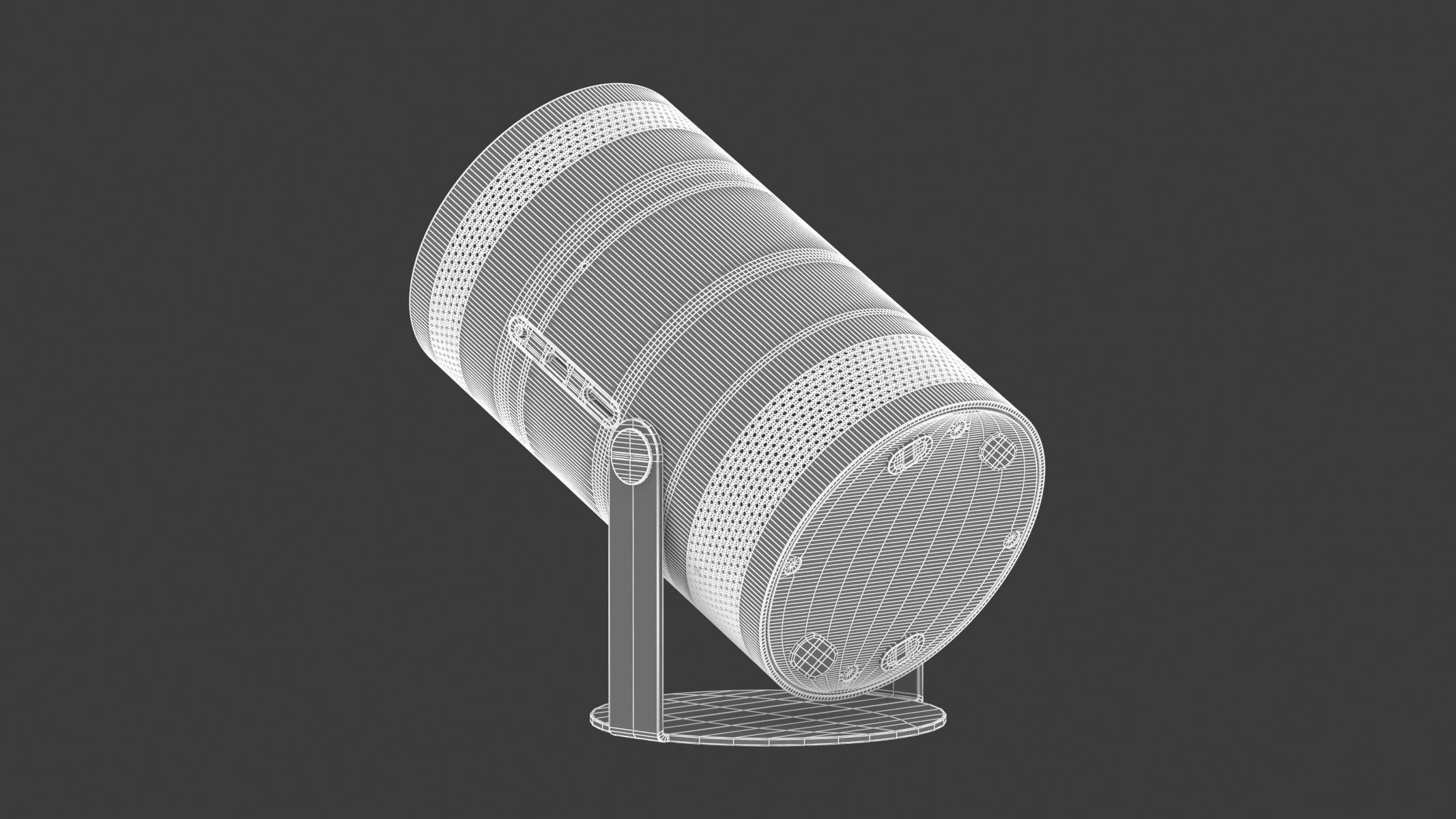 Samsung The Freestyle 2nd Gen with Gaming Hub 3D model_25