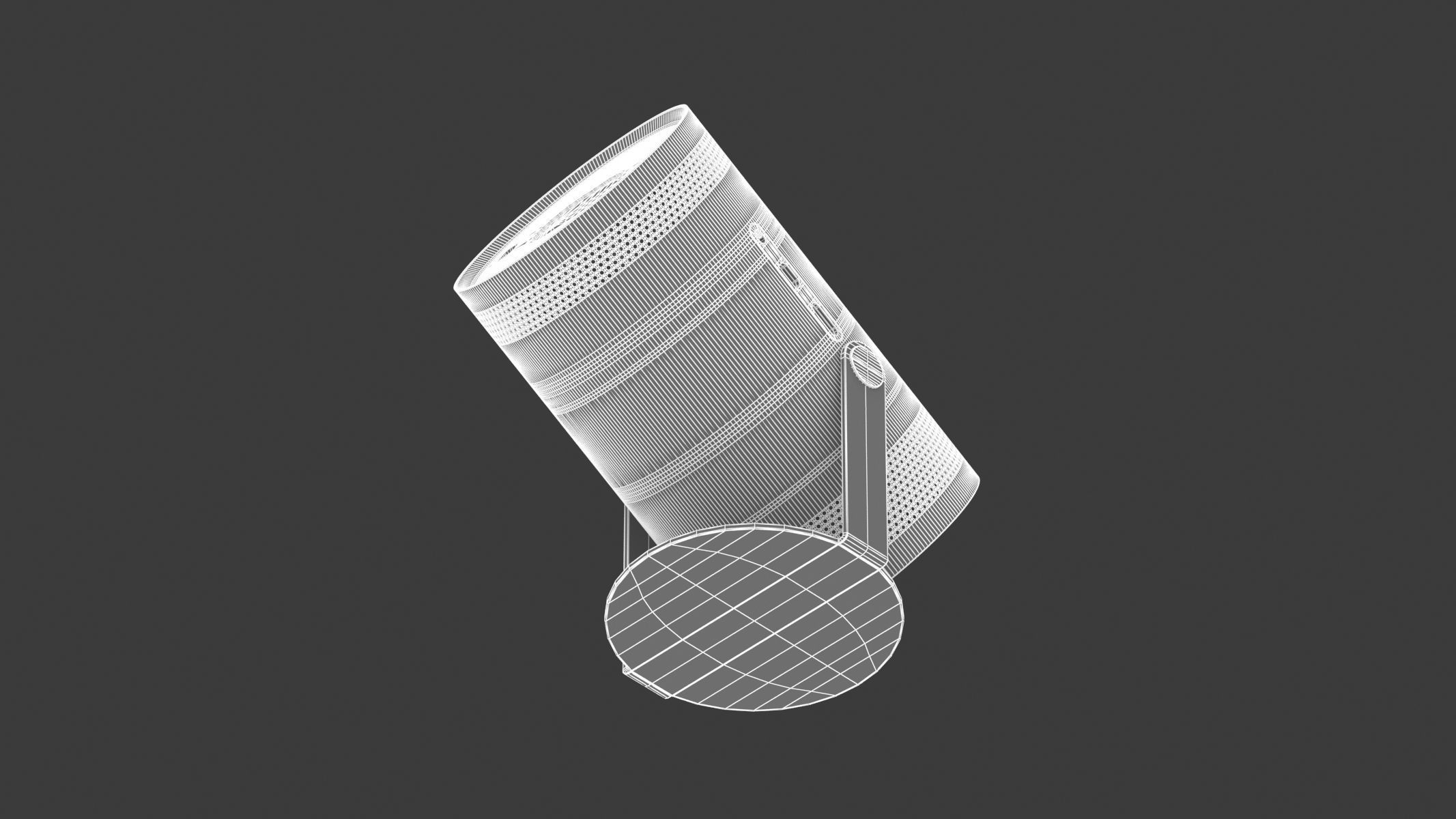 Samsung The Freestyle 2nd Gen with Gaming Hub 3D model_29