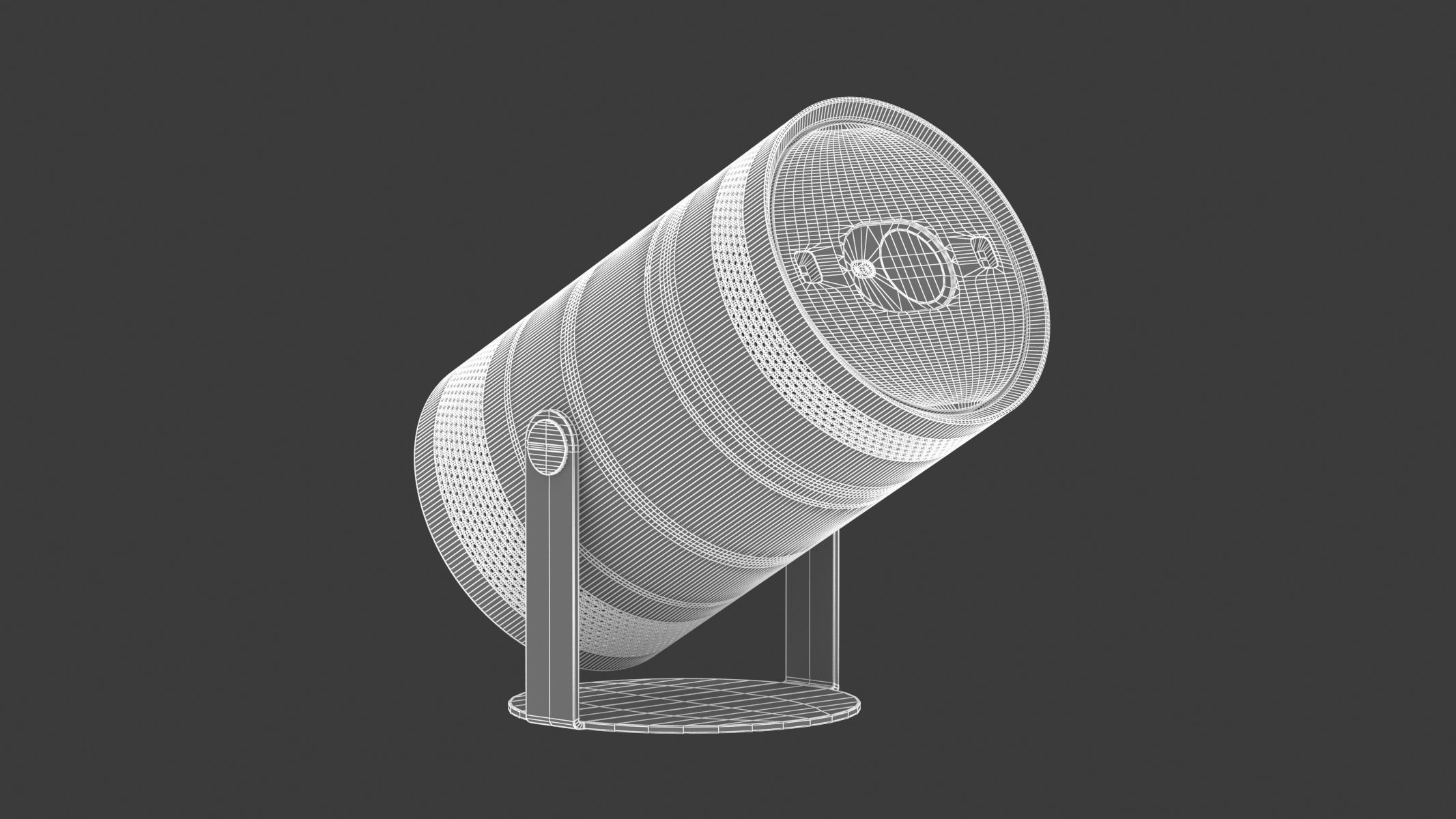 Samsung The Freestyle 2nd Gen with Gaming Hub 3D model_21