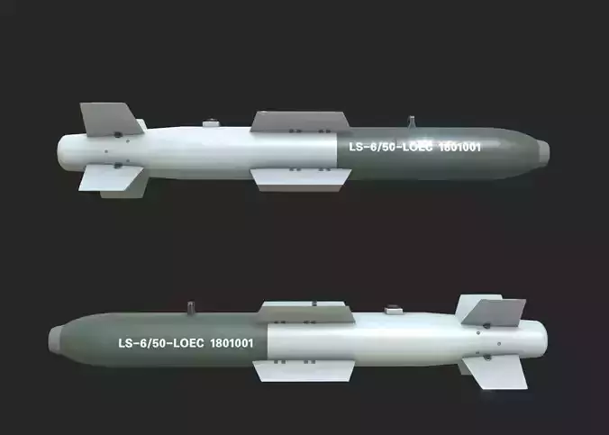 LS-6 50 kg glider guided bomb LS6 JSOW