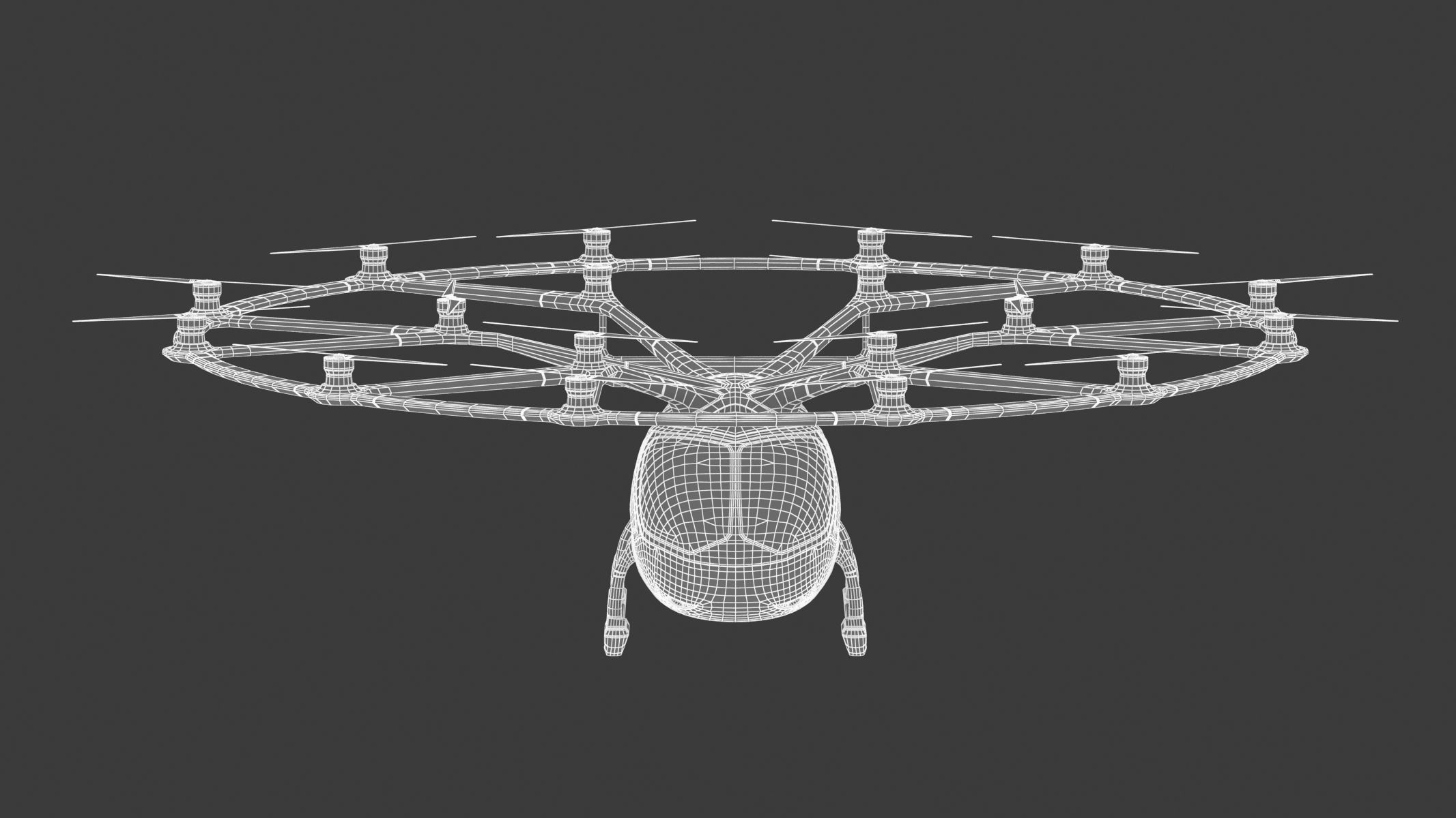 VoloCity Electrically Powered Aircraft Taxi 3D model_21