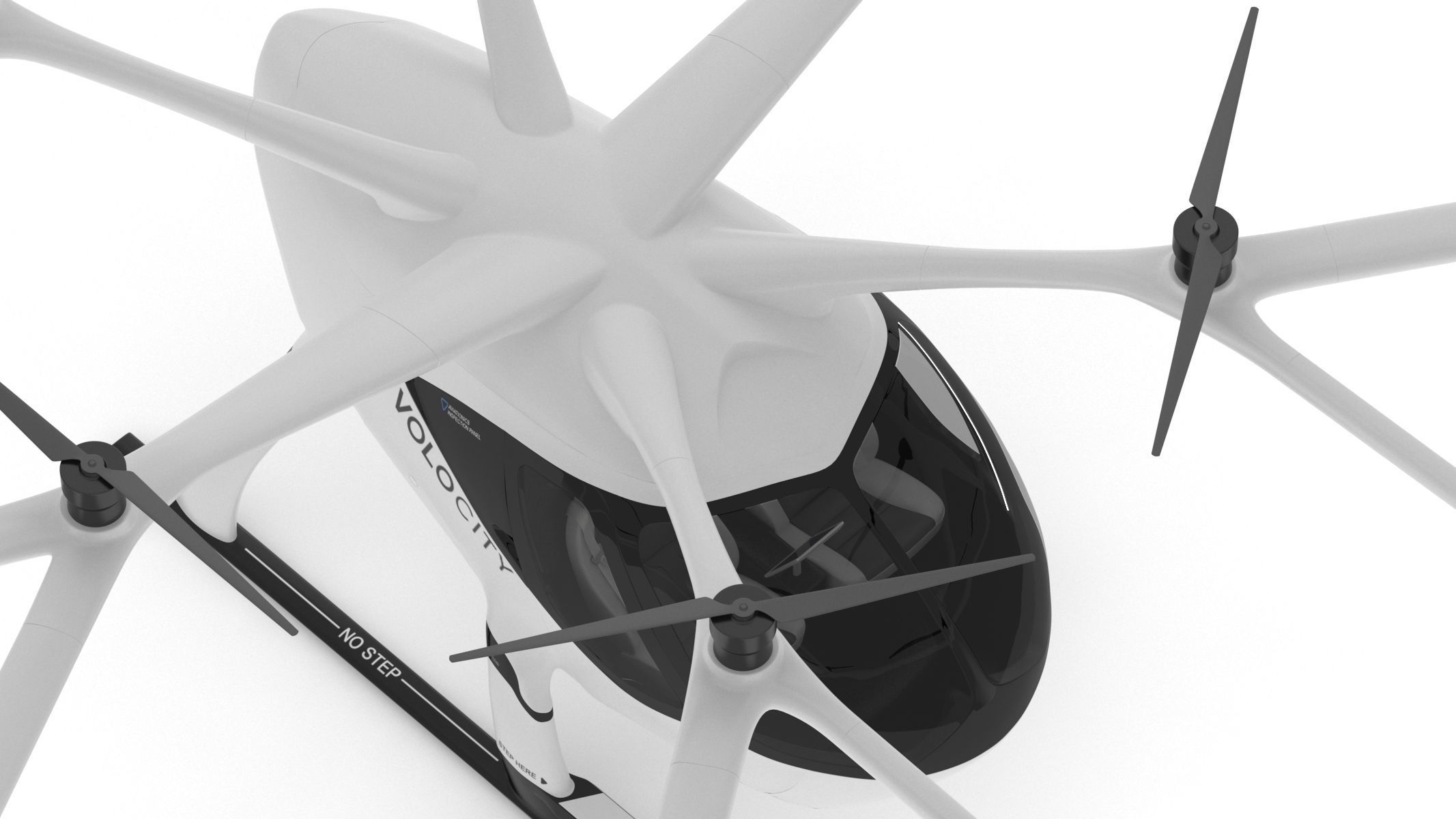 VoloCity Electrically Powered Aircraft Taxi 3D model_18