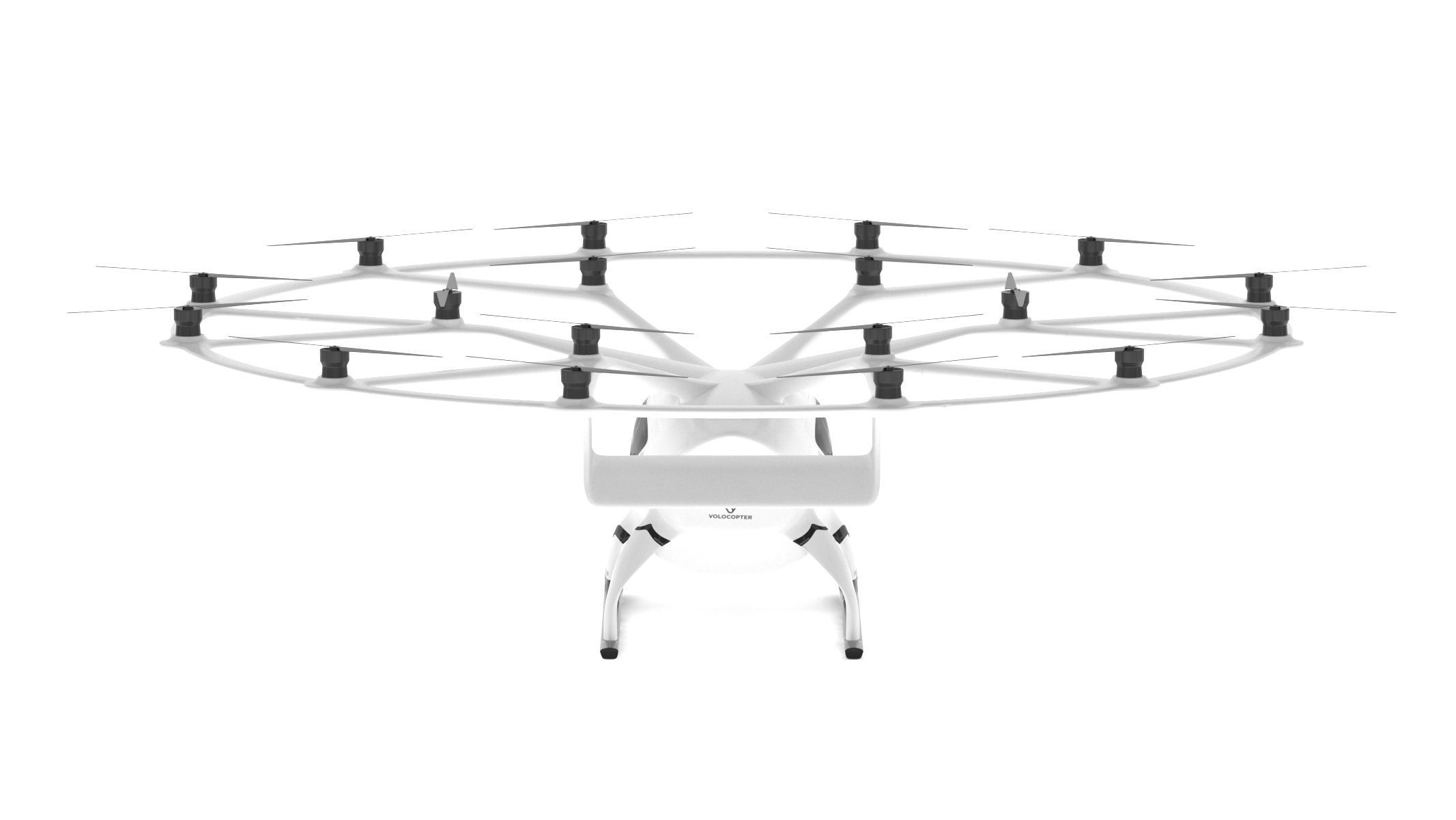 VoloCity Electrically Powered Aircraft Taxi 3D model_4