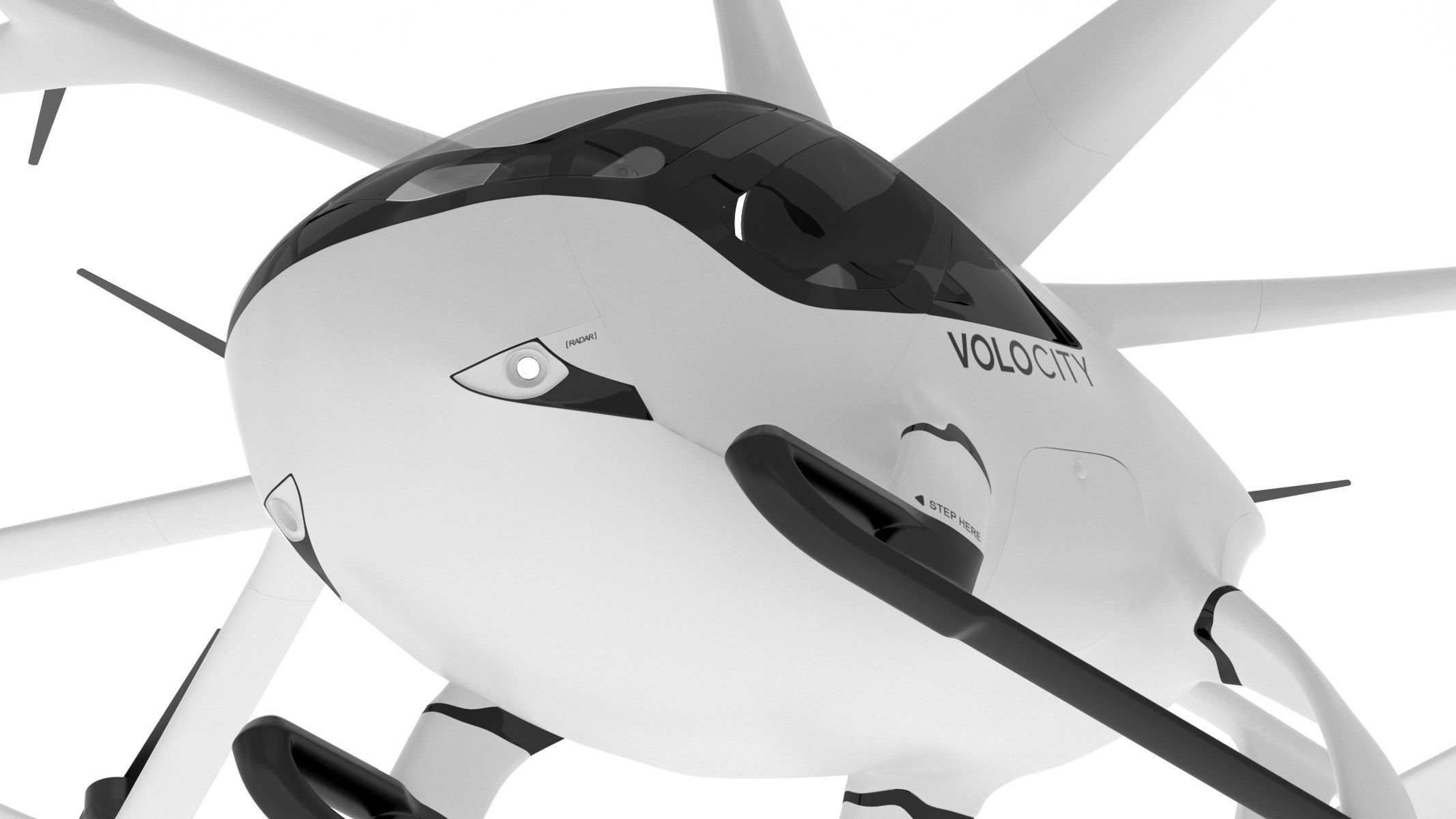 VoloCity Electrically Powered Aircraft Taxi 3D model_19