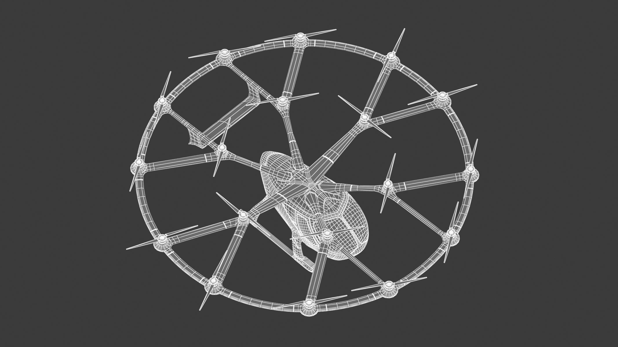 VoloCity Electrically Powered Aircraft Taxi 3D model_29