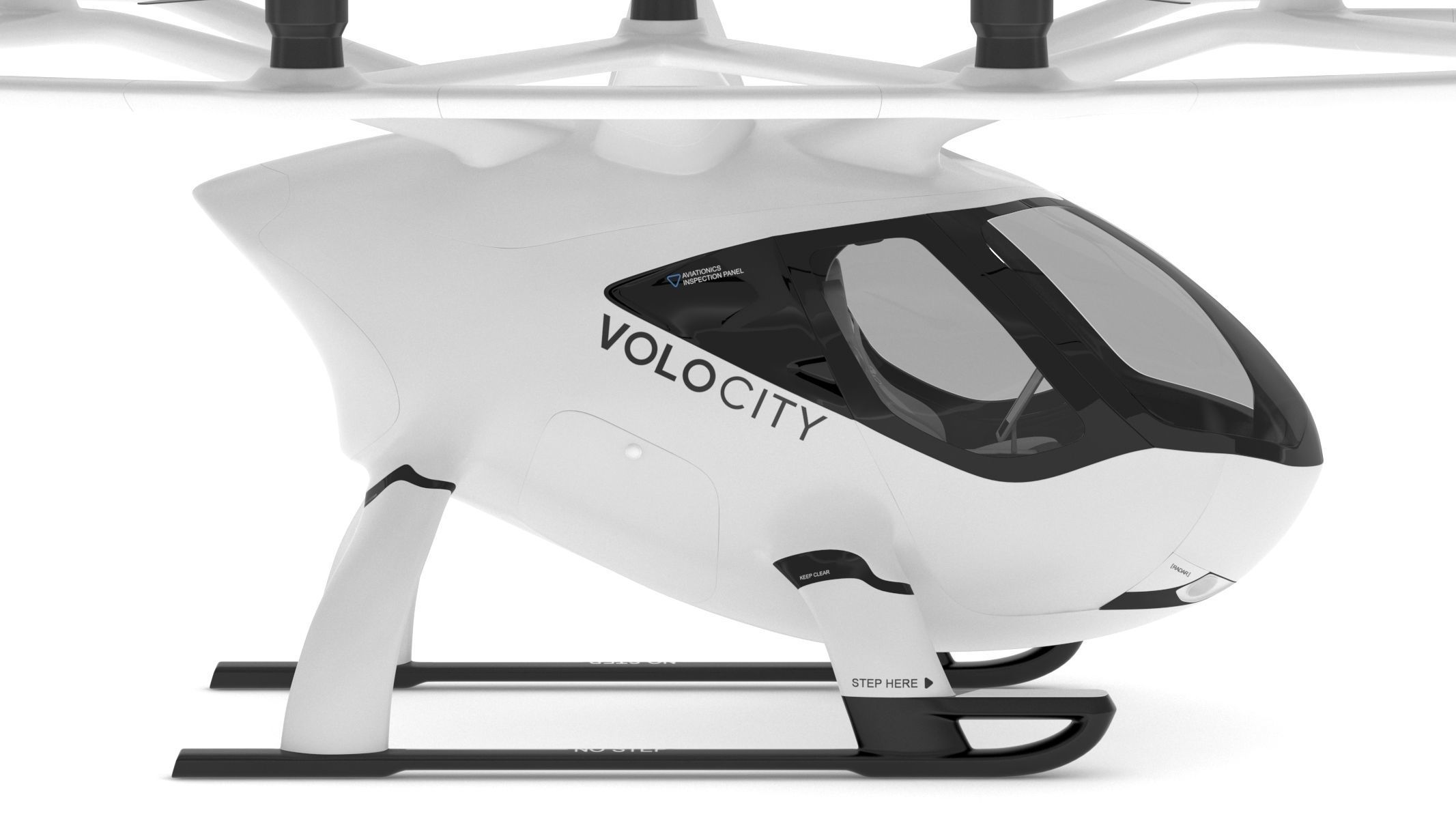 VoloCity Electrically Powered Aircraft Taxi 3D model_12