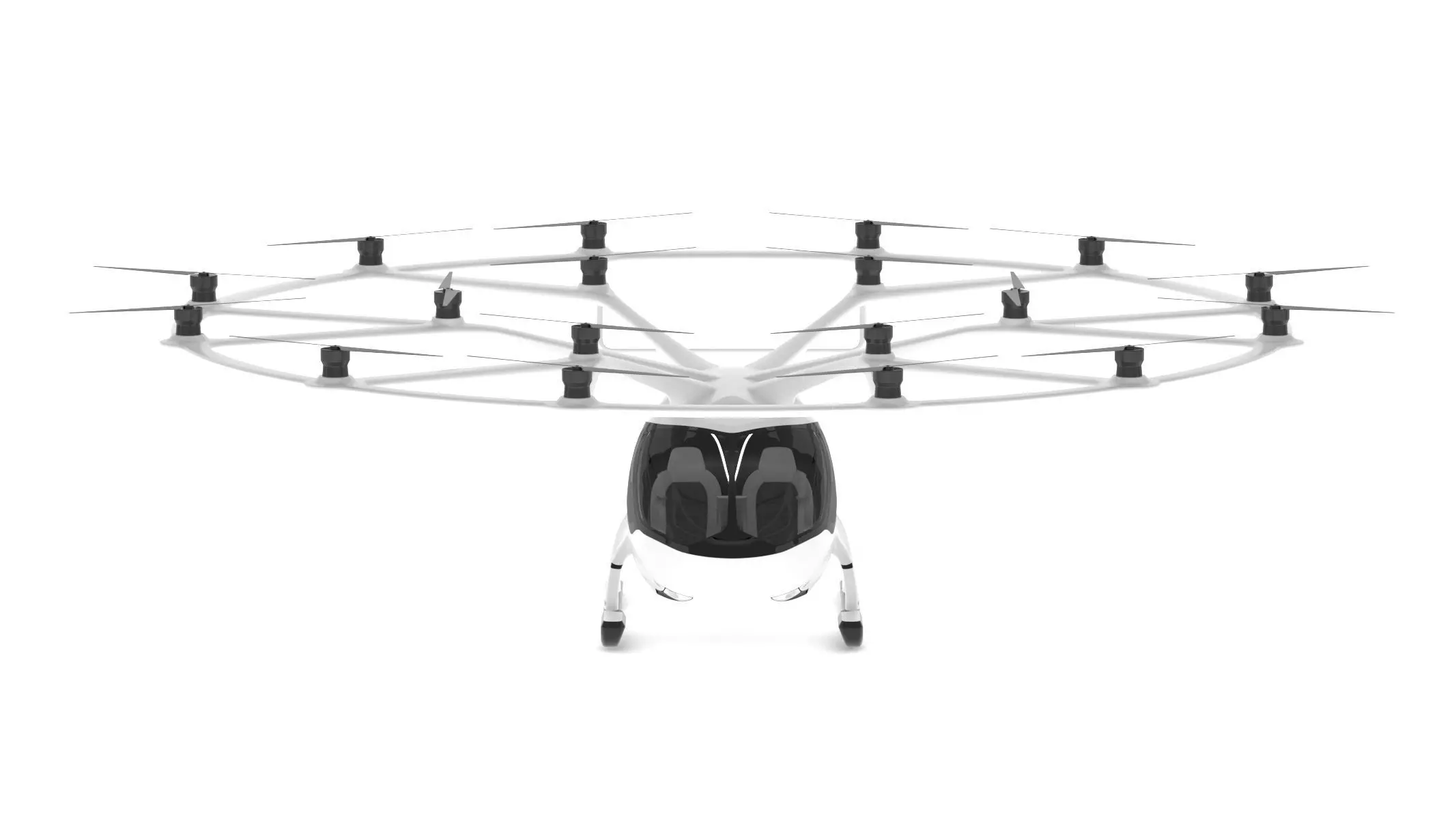 VoloCity Electrically Powered Aircraft Taxi 3D model_0