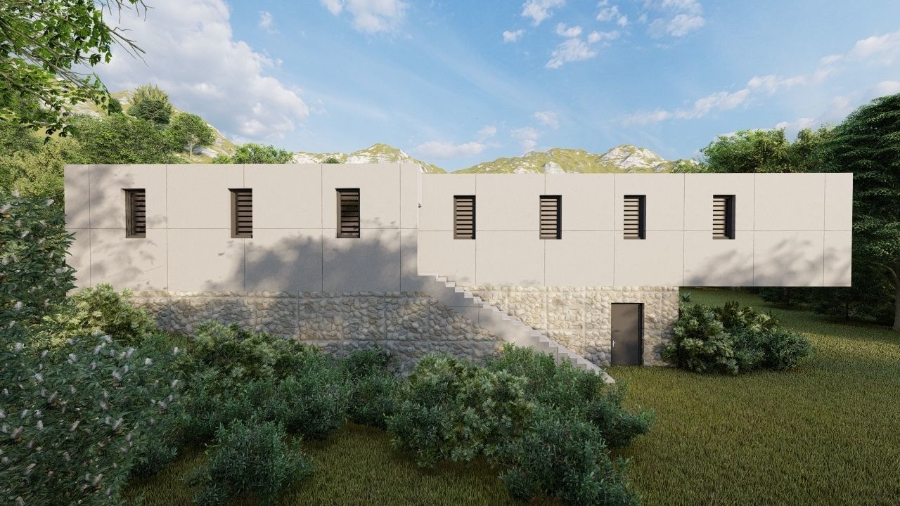 Casa Scene-villa-modern house 3D model_13