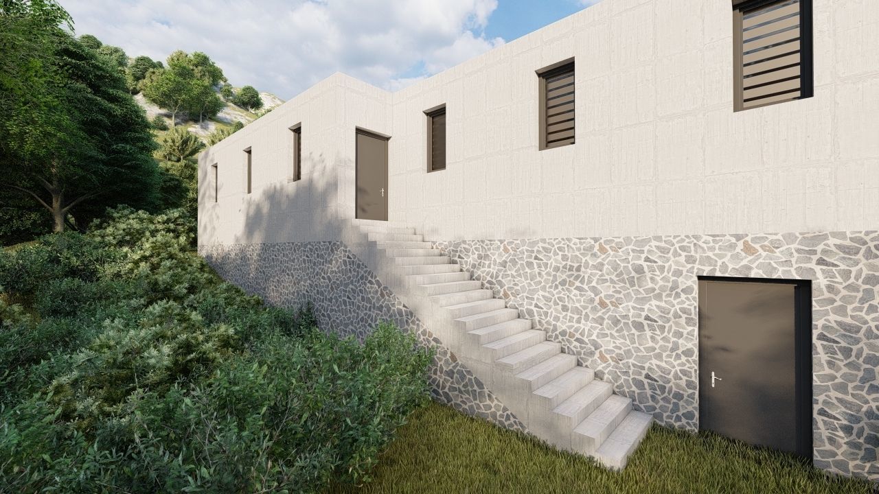 Casa Scene-villa-modern house 3D model_21