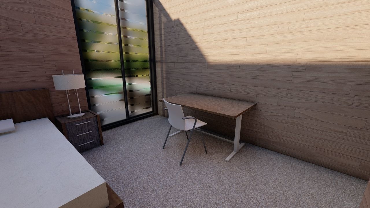Casa Scene-villa-modern house 3D model_29
