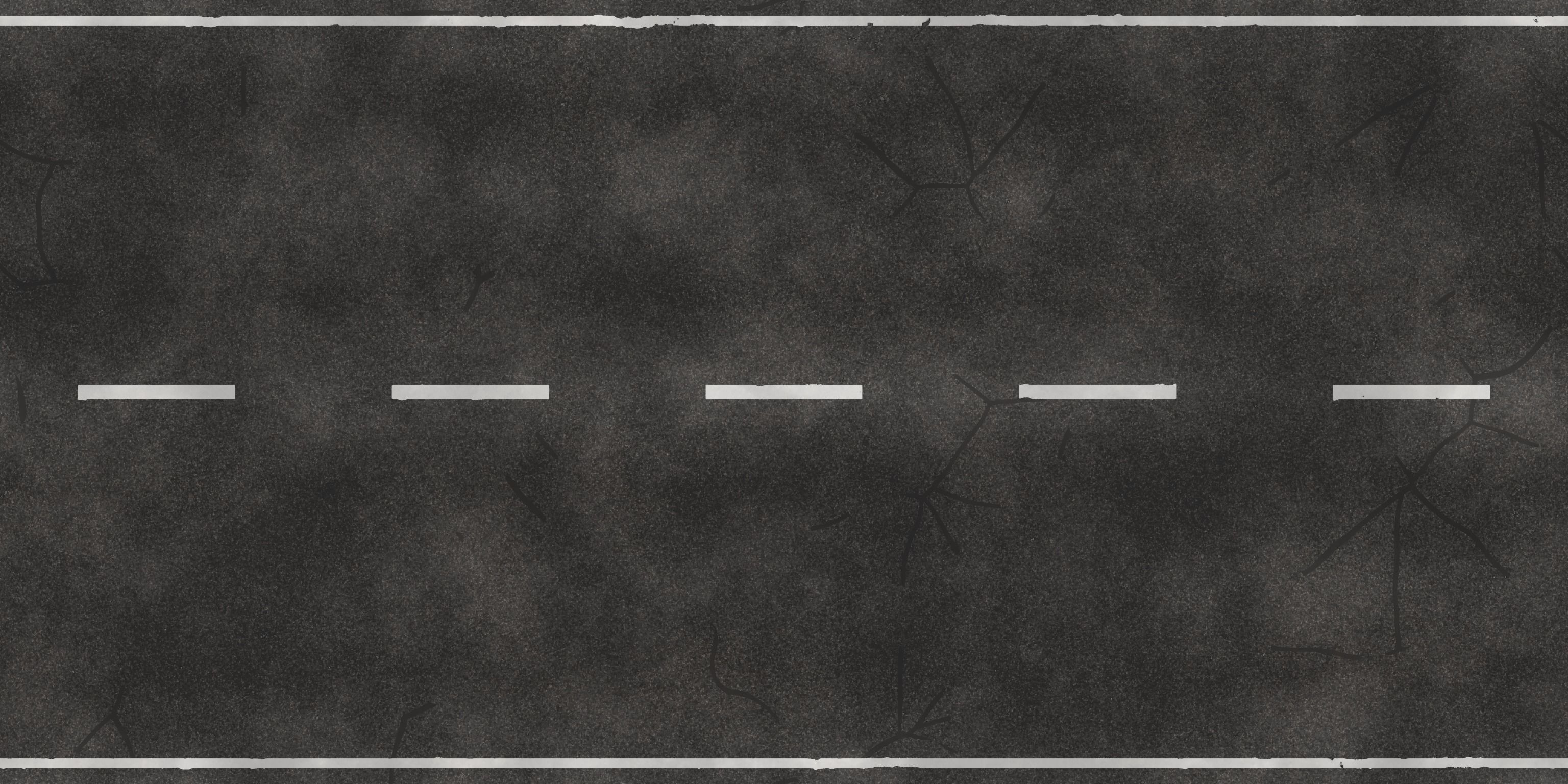 Street Element Barrier Concrete End Low-poly 3D model_24