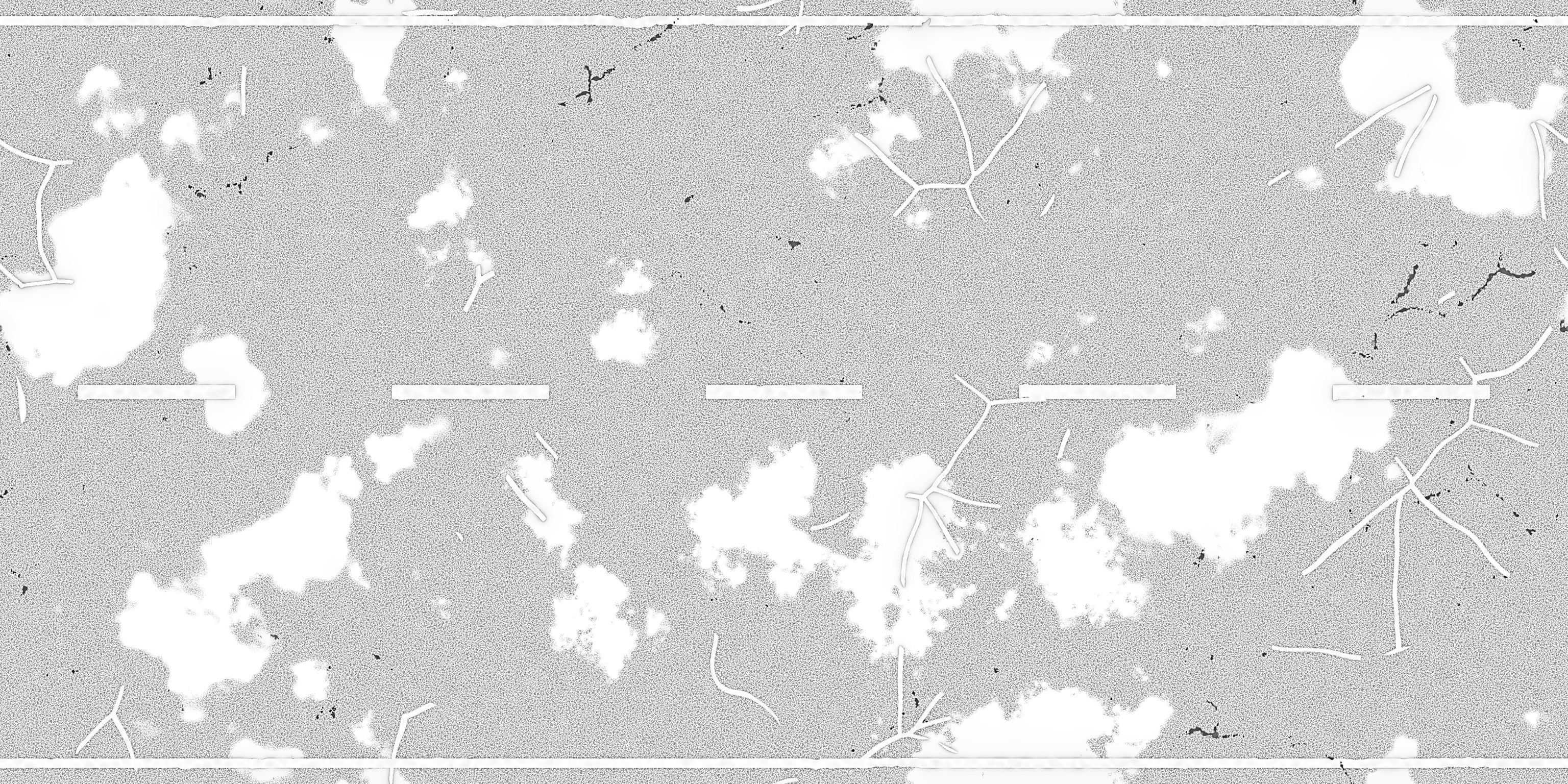 Street Element Barrier Concrete End Low-poly 3D model_21