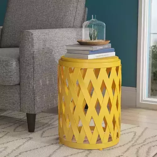 Ramiro Drum End Table 3D model