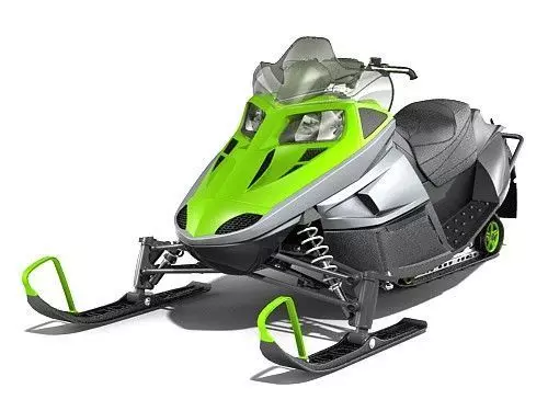 Snowmobile Arctic Cat F570 3D Model 3D model_0