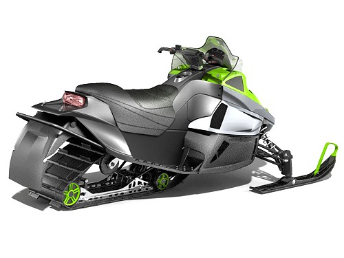 Snowmobile Arctic Cat F570 3D Model 3D model_4