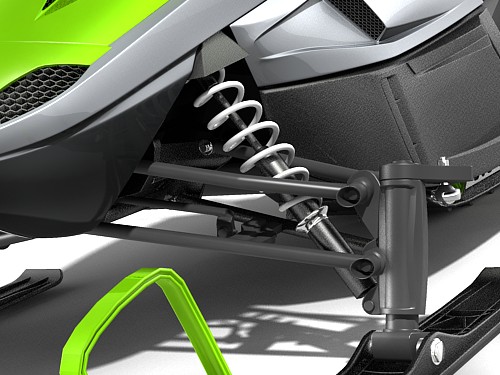 Snowmobile Arctic Cat F570 3D Model 3D model_6