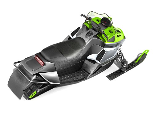 Snowmobile Arctic Cat F570 3D Model 3D model_5