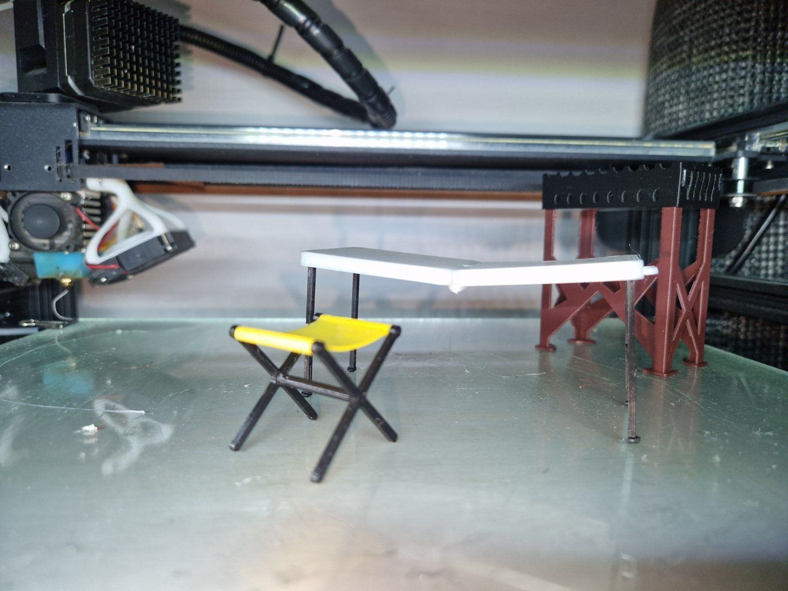 Camping chair 3D print model_8