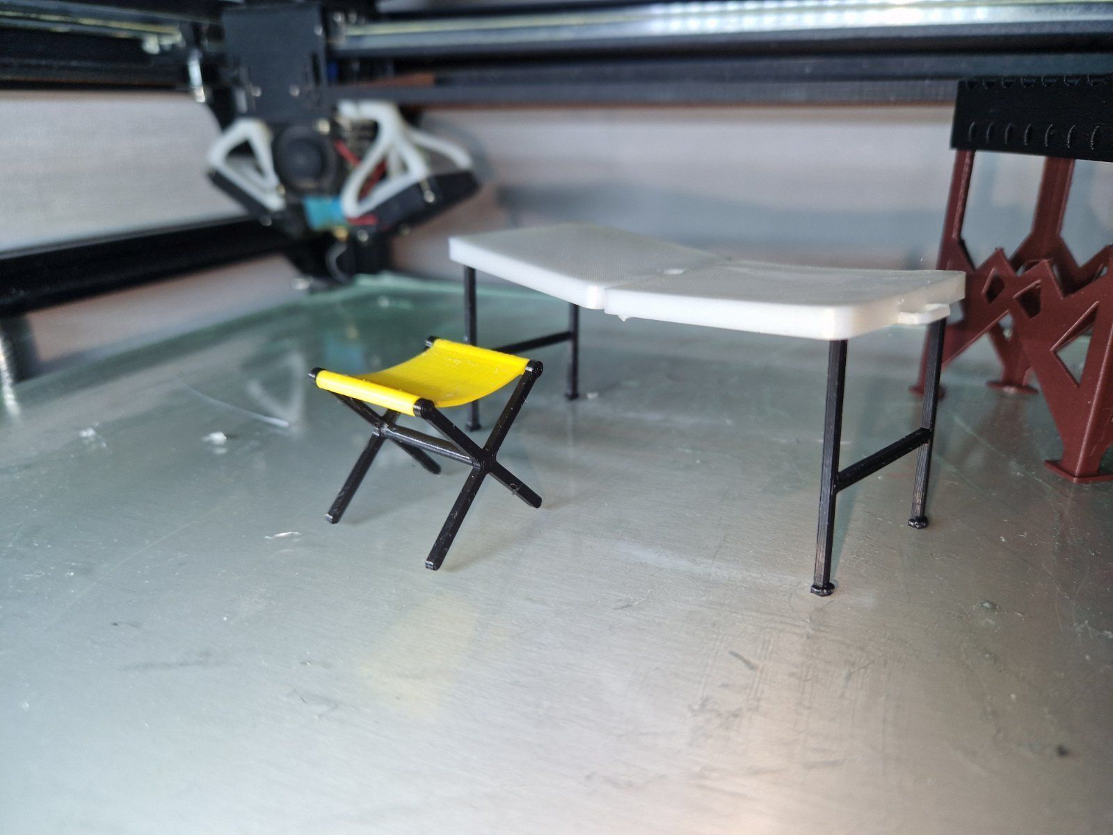 Camping chair 3D print model_7