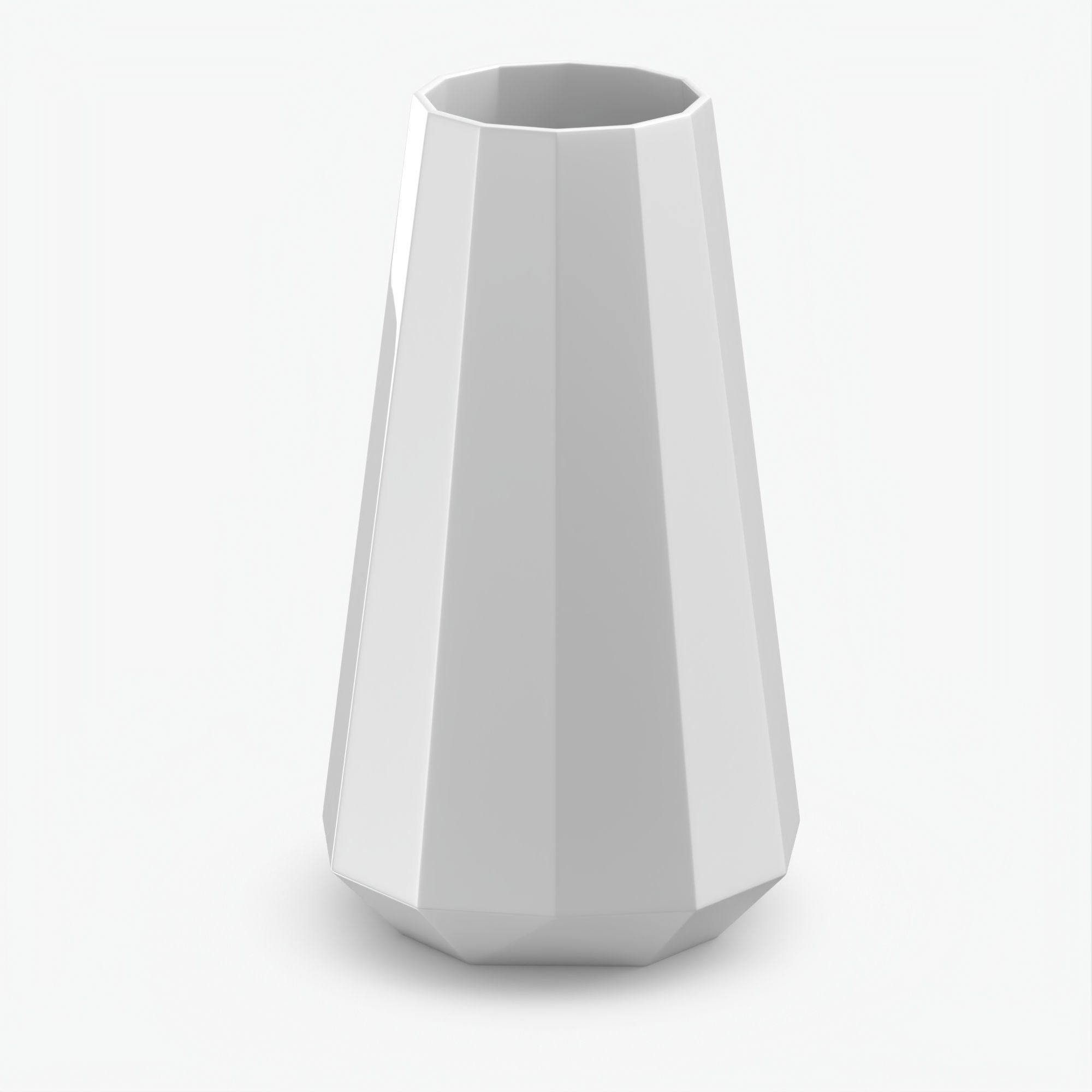 Tiffany large tapered vase 3D model_4