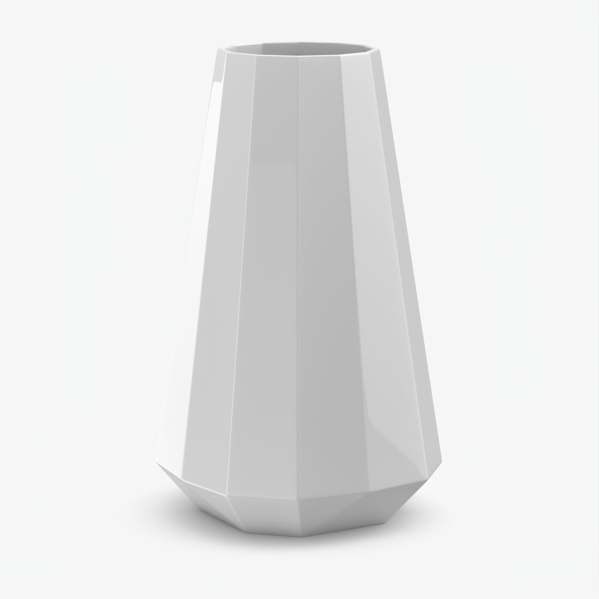 Tiffany large tapered vase 3D model_8