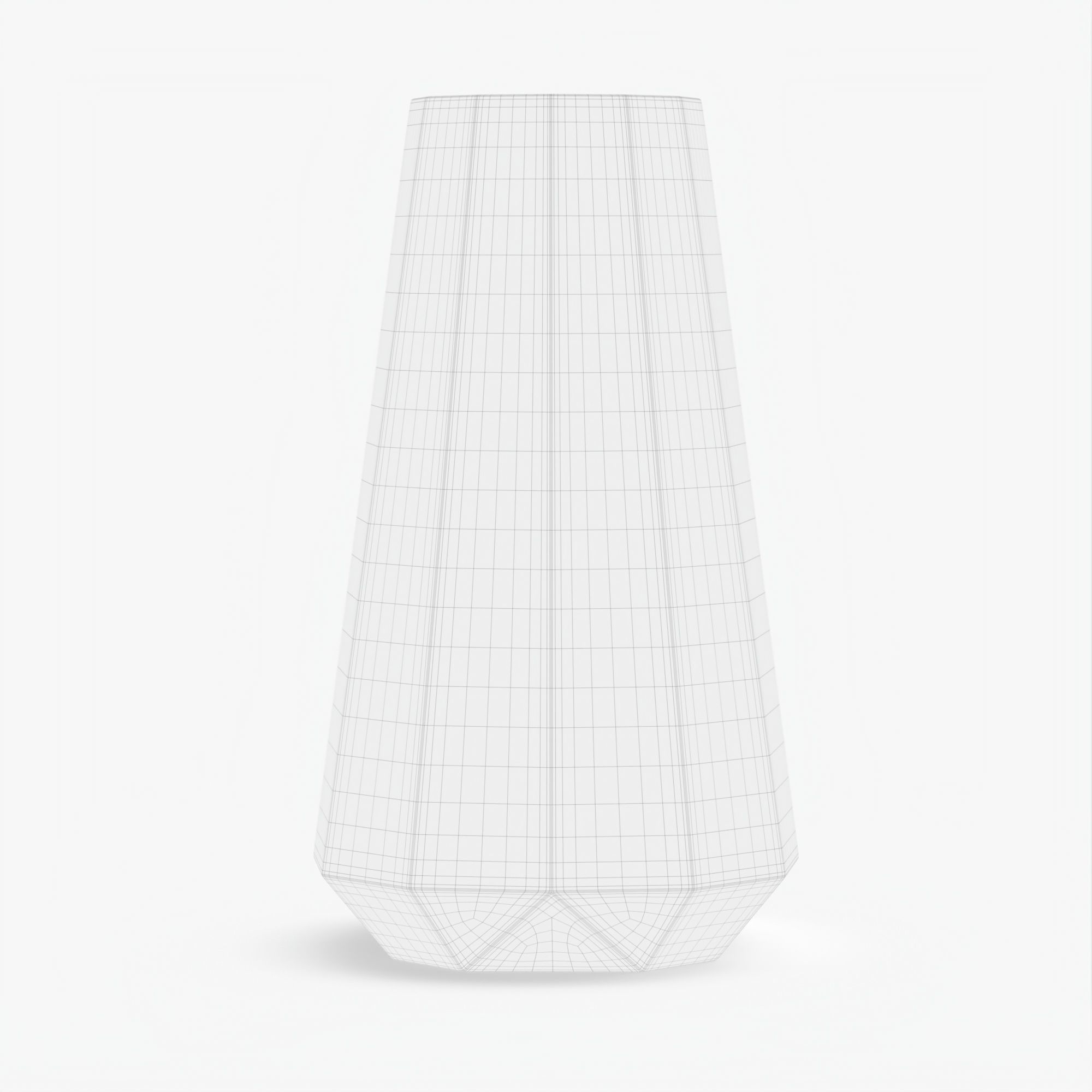 Tiffany large tapered vase 3D model_35