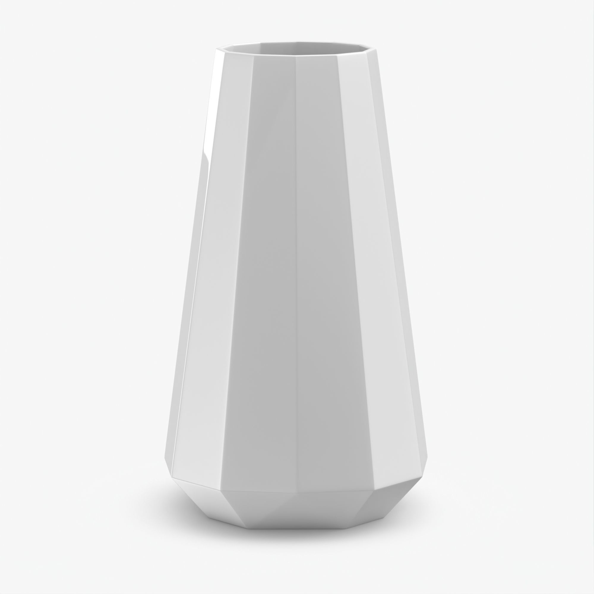 Tiffany large tapered vase 3D model_30