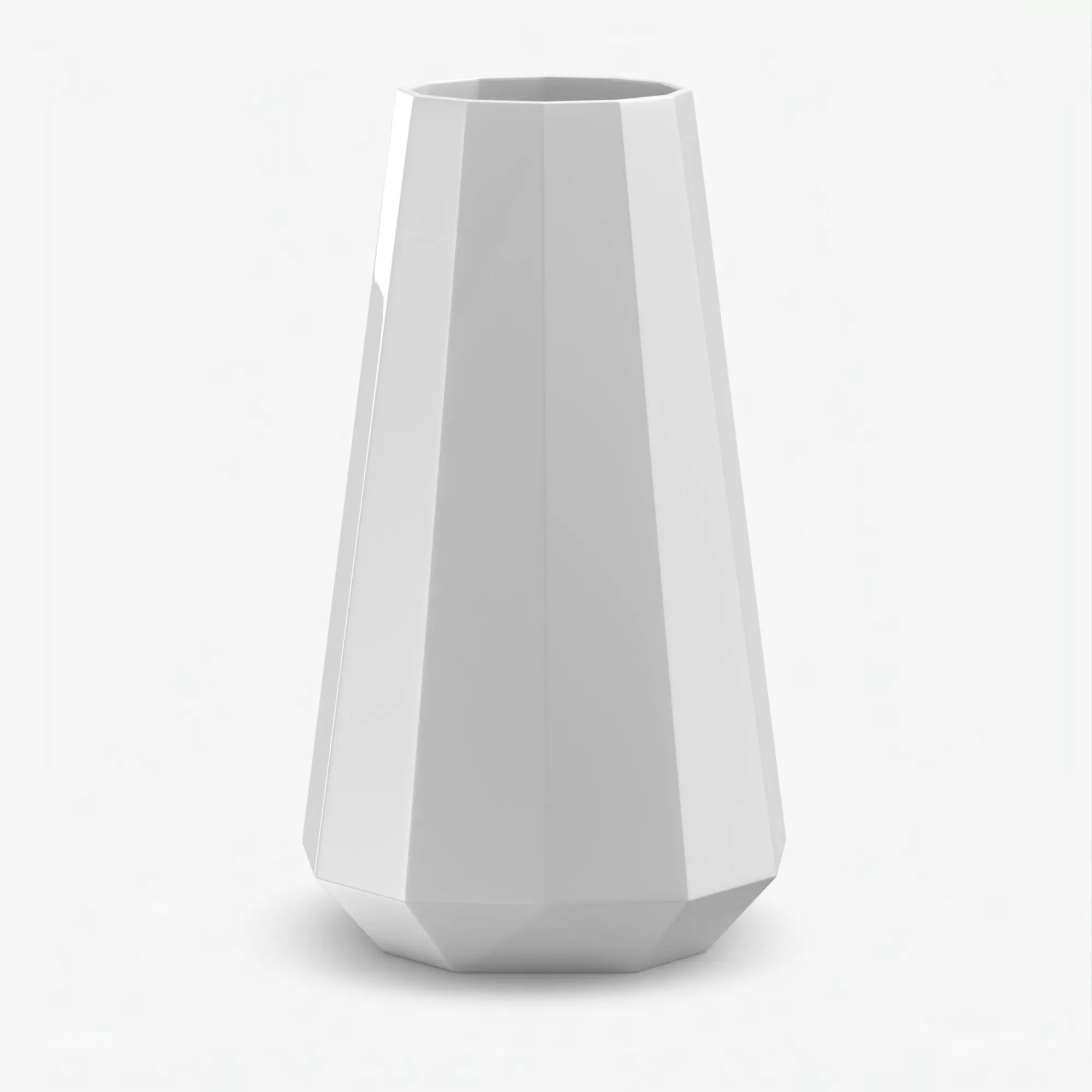 Tiffany large tapered vase 3D model_0