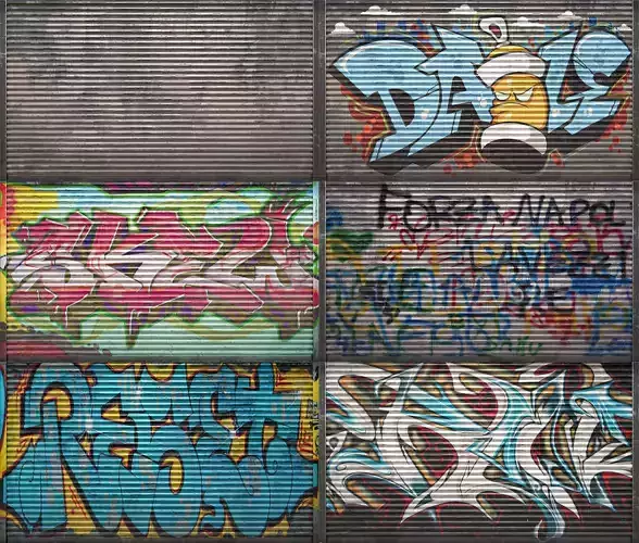 Roller shutter - PBR