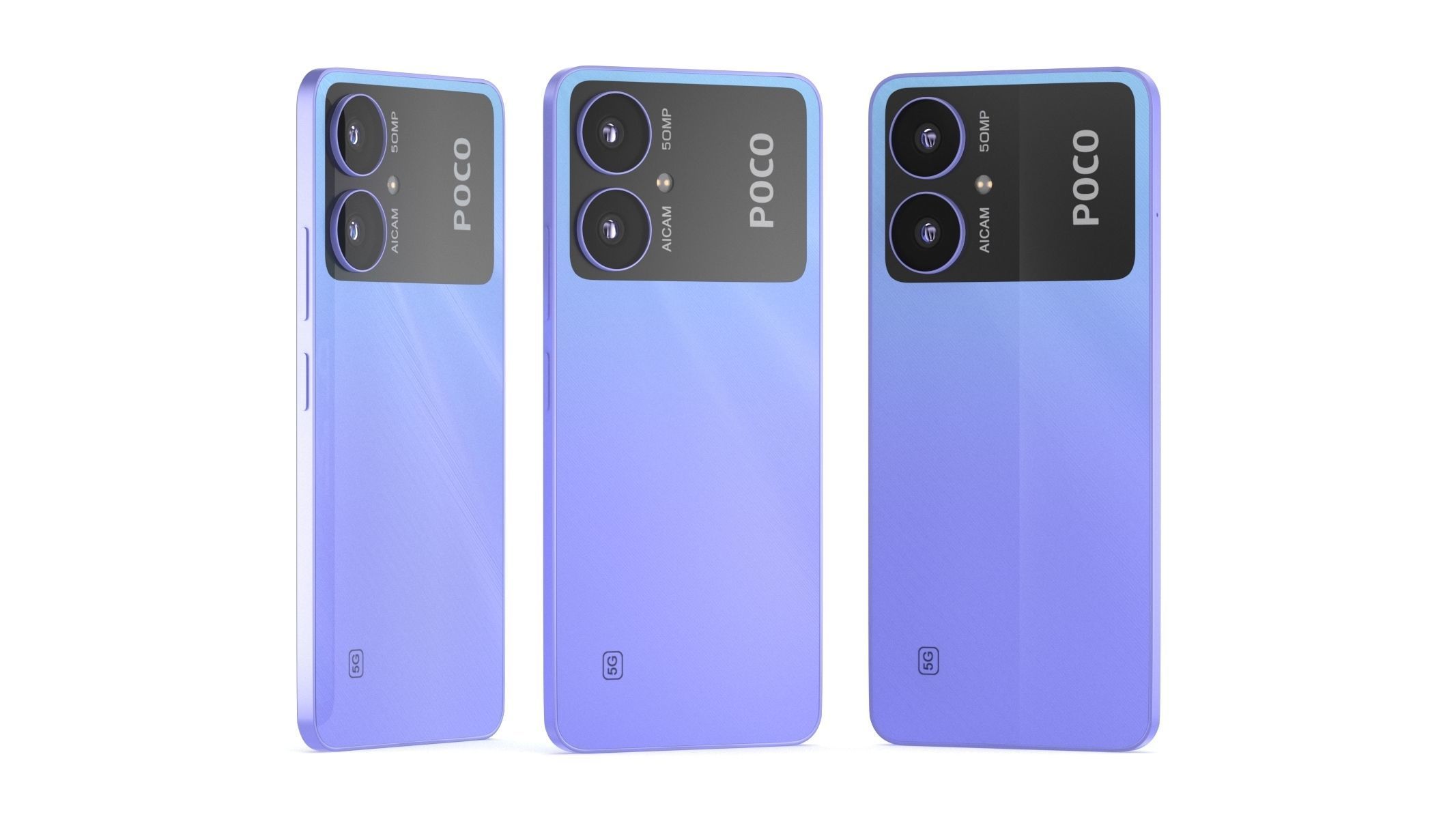 Xiaomi Poco M6 Purple 3D model_8